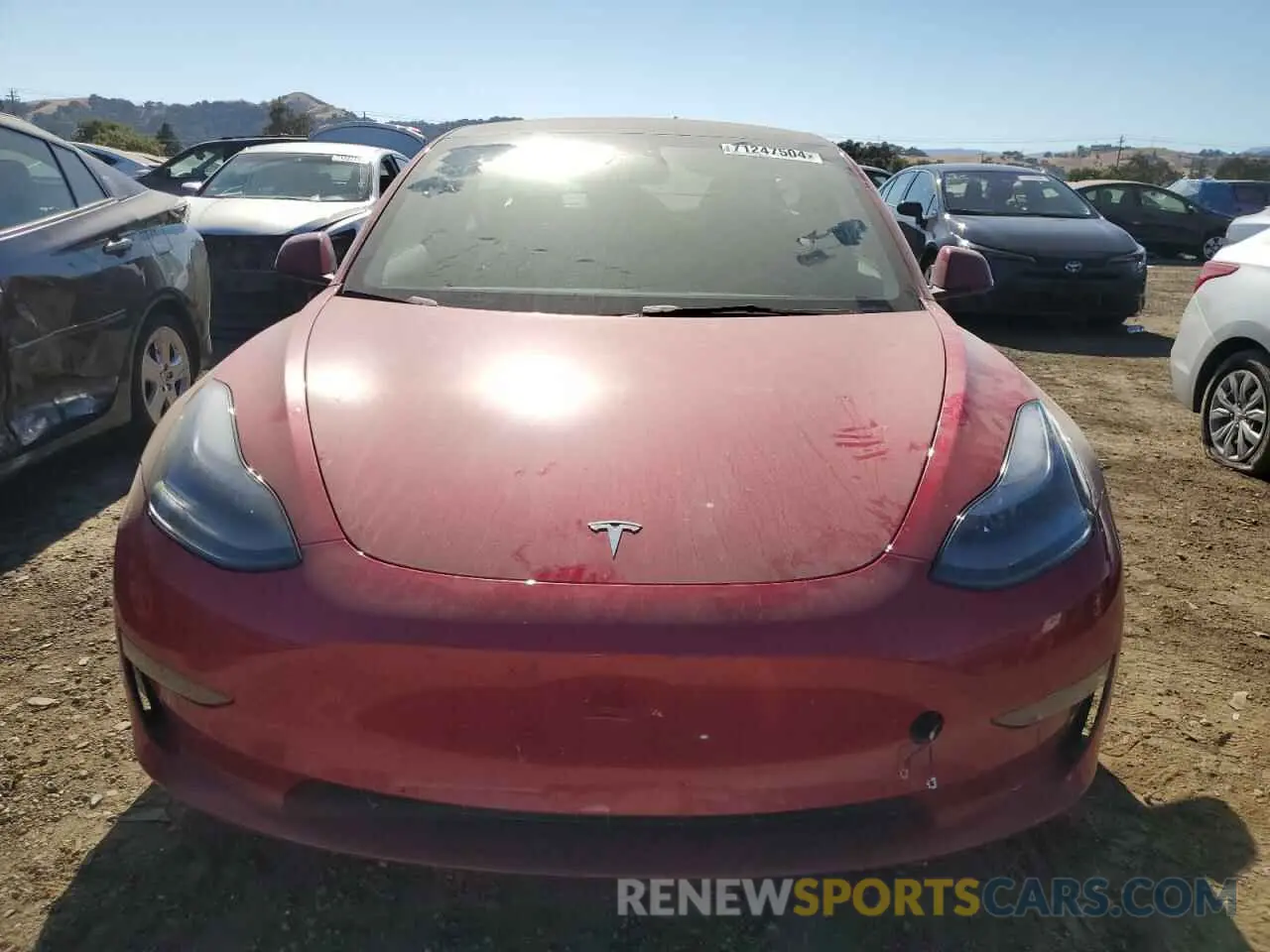5 Photograph of a damaged car 5YJ3E1EA6PF460491 TESLA MODEL 3 2023