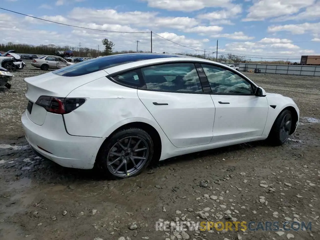 3 Photograph of a damaged car 5YJ3E1EA6PF487321 TESLA MODEL 3 2023