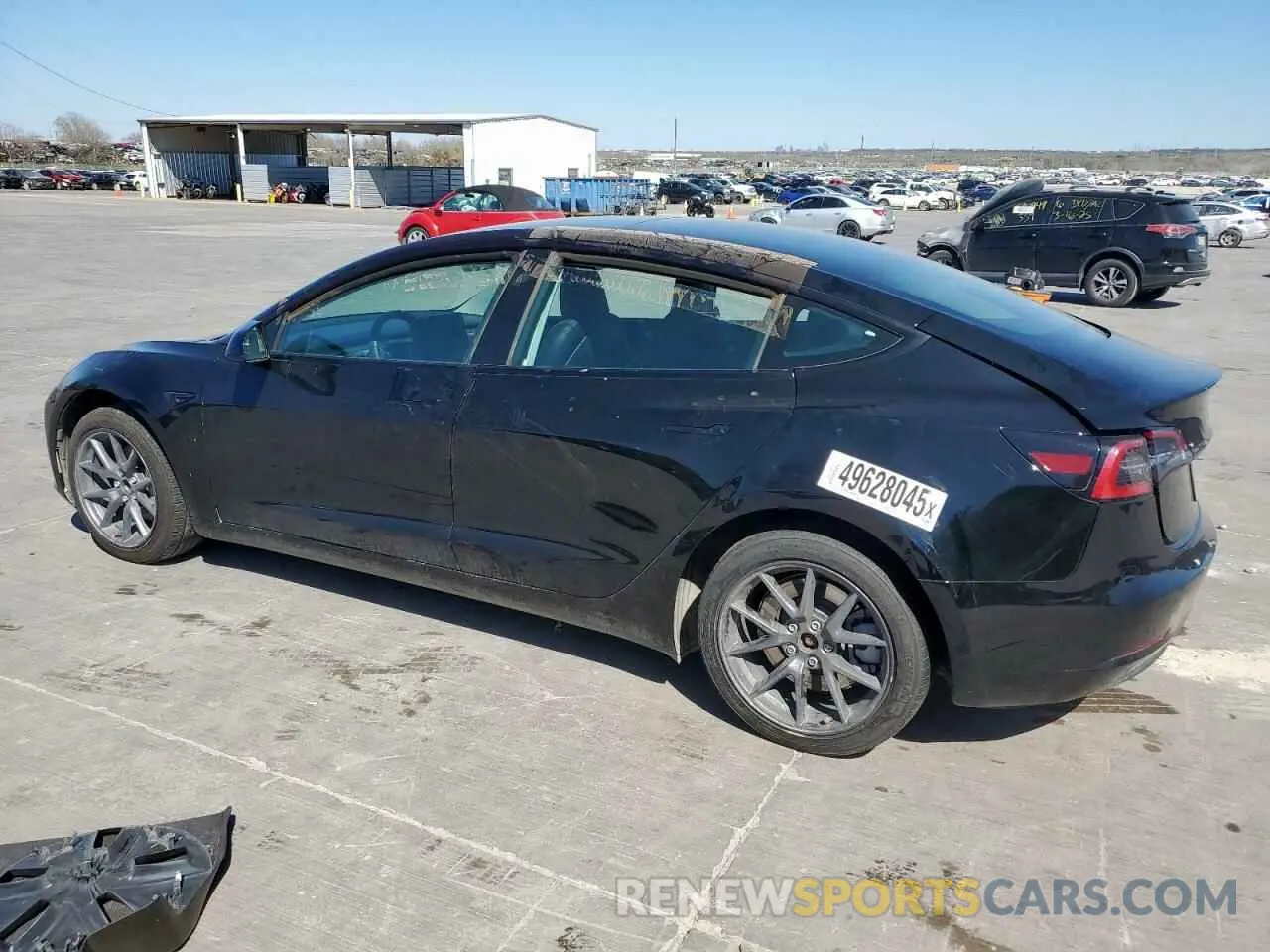 2 Photograph of a damaged car 5YJ3E1EA6PF491739 TESLA MODEL 3 2023