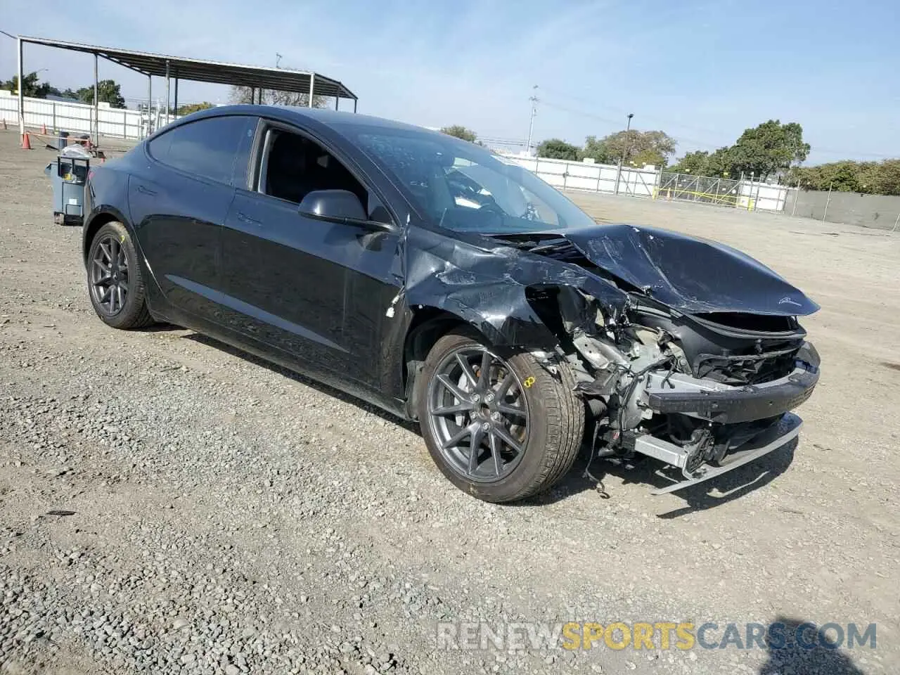 4 Photograph of a damaged car 5YJ3E1EA6PF503789 TESLA MODEL 3 2023
