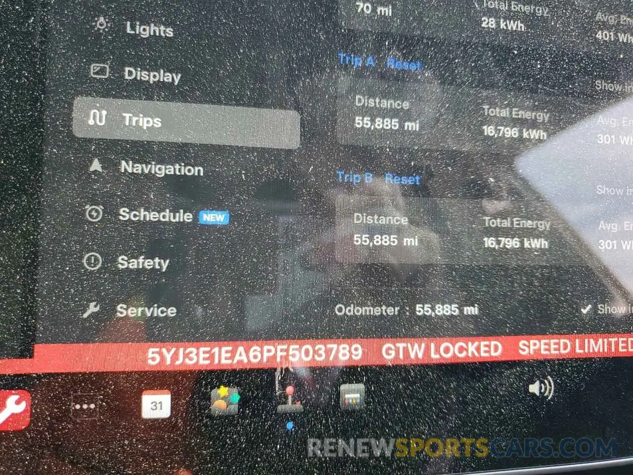 9 Photograph of a damaged car 5YJ3E1EA6PF503789 TESLA MODEL 3 2023