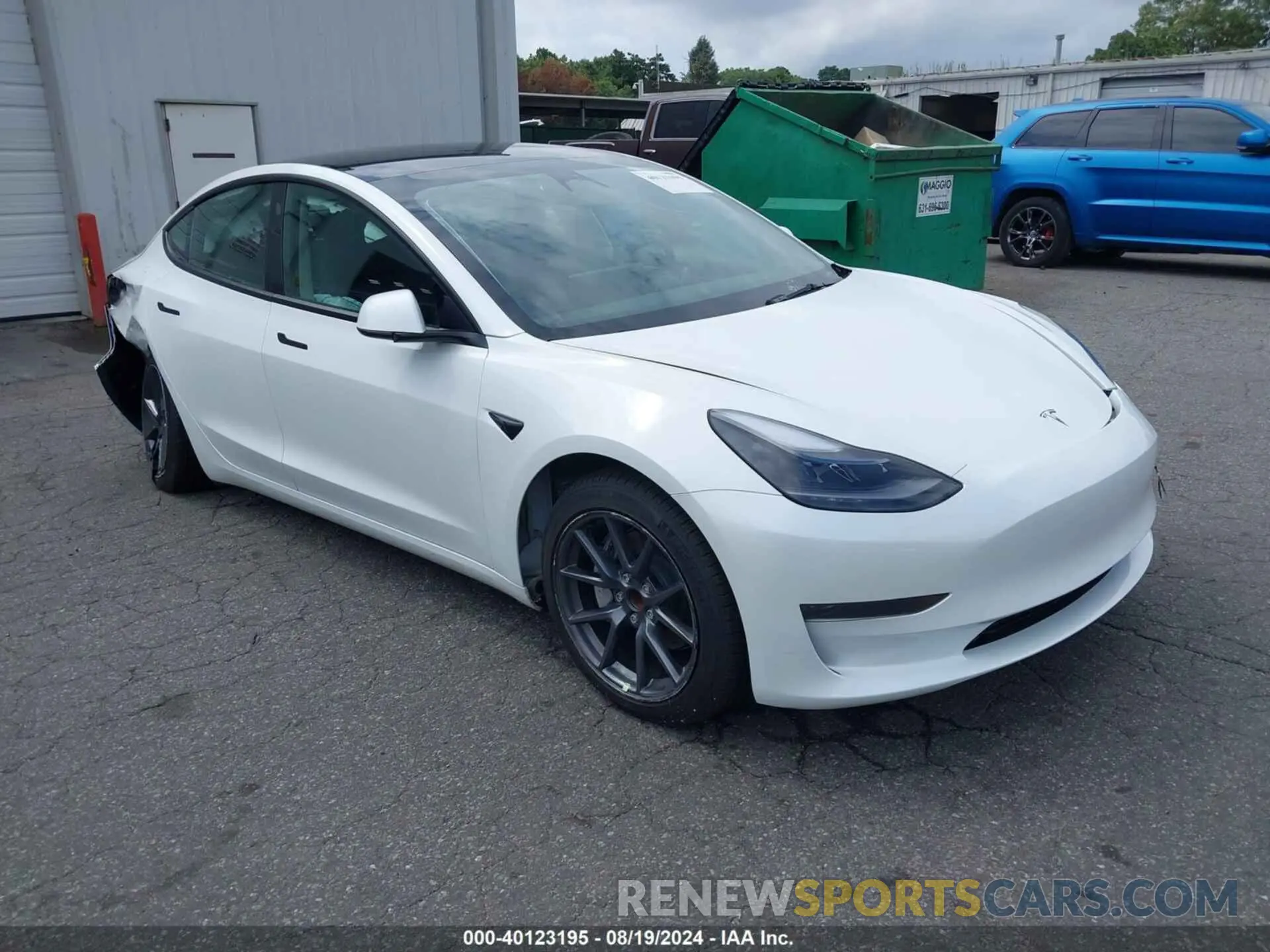 1 Photograph of a damaged car 5YJ3E1EA6PF509527 TESLA MODEL 3 2023