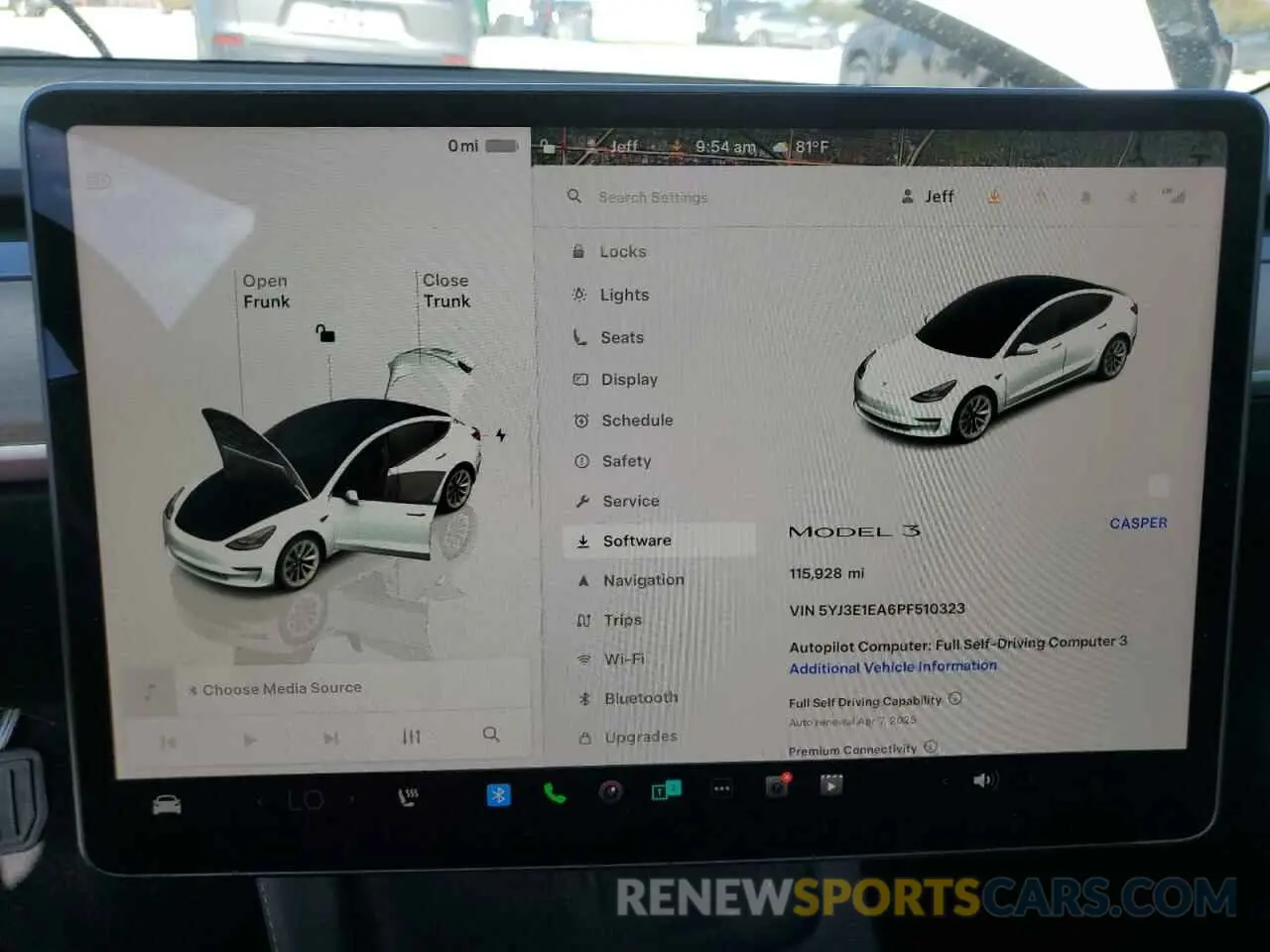 9 Photograph of a damaged car 5YJ3E1EA6PF510323 TESLA MODEL 3 2023