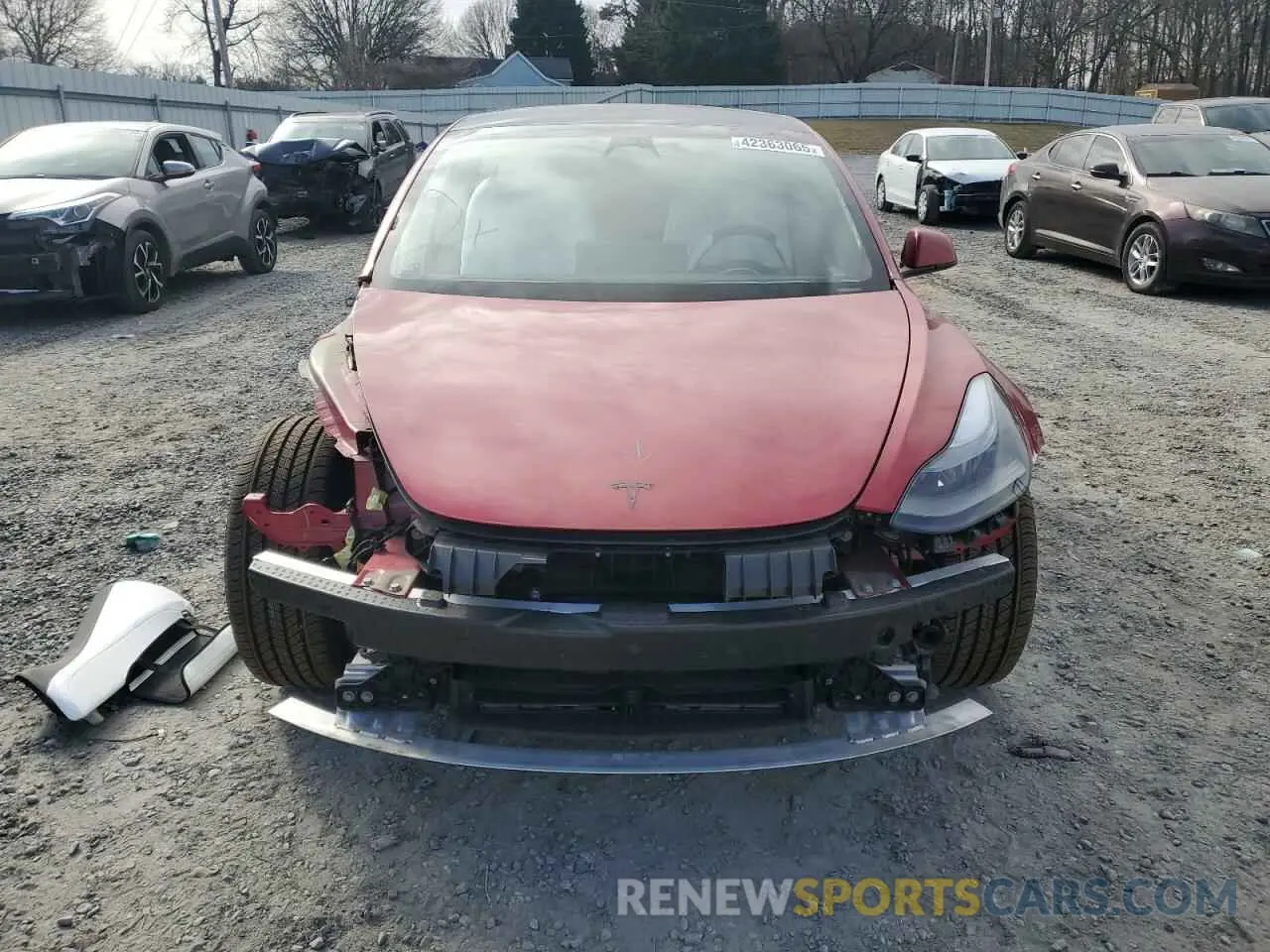 5 Photograph of a damaged car 5YJ3E1EA6PF514596 TESLA MODEL 3 2023