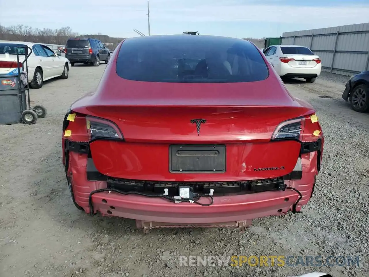 6 Photograph of a damaged car 5YJ3E1EA6PF514596 TESLA MODEL 3 2023