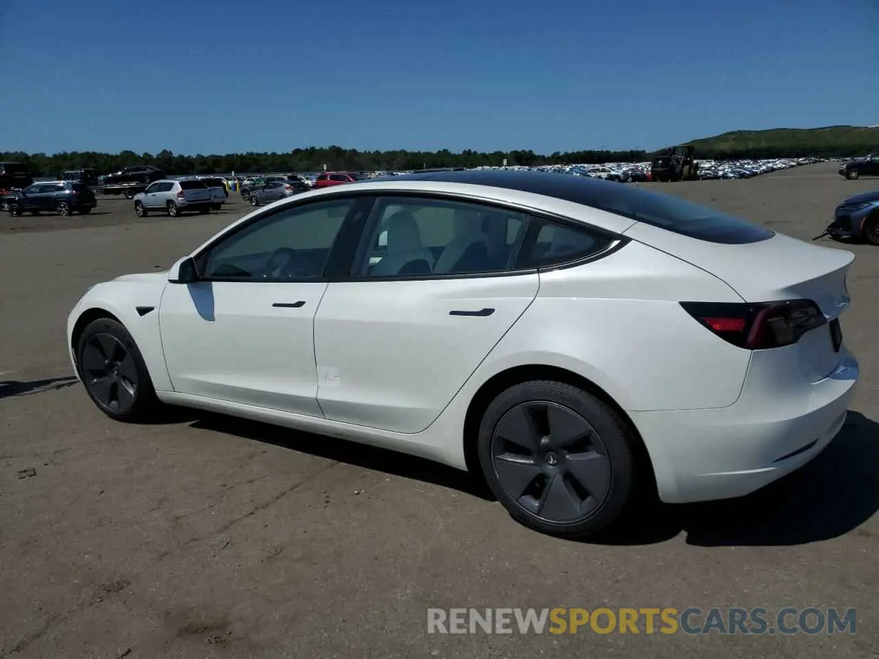 2 Photograph of a damaged car 5YJ3E1EA6PF540857 TESLA MODEL 3 2023
