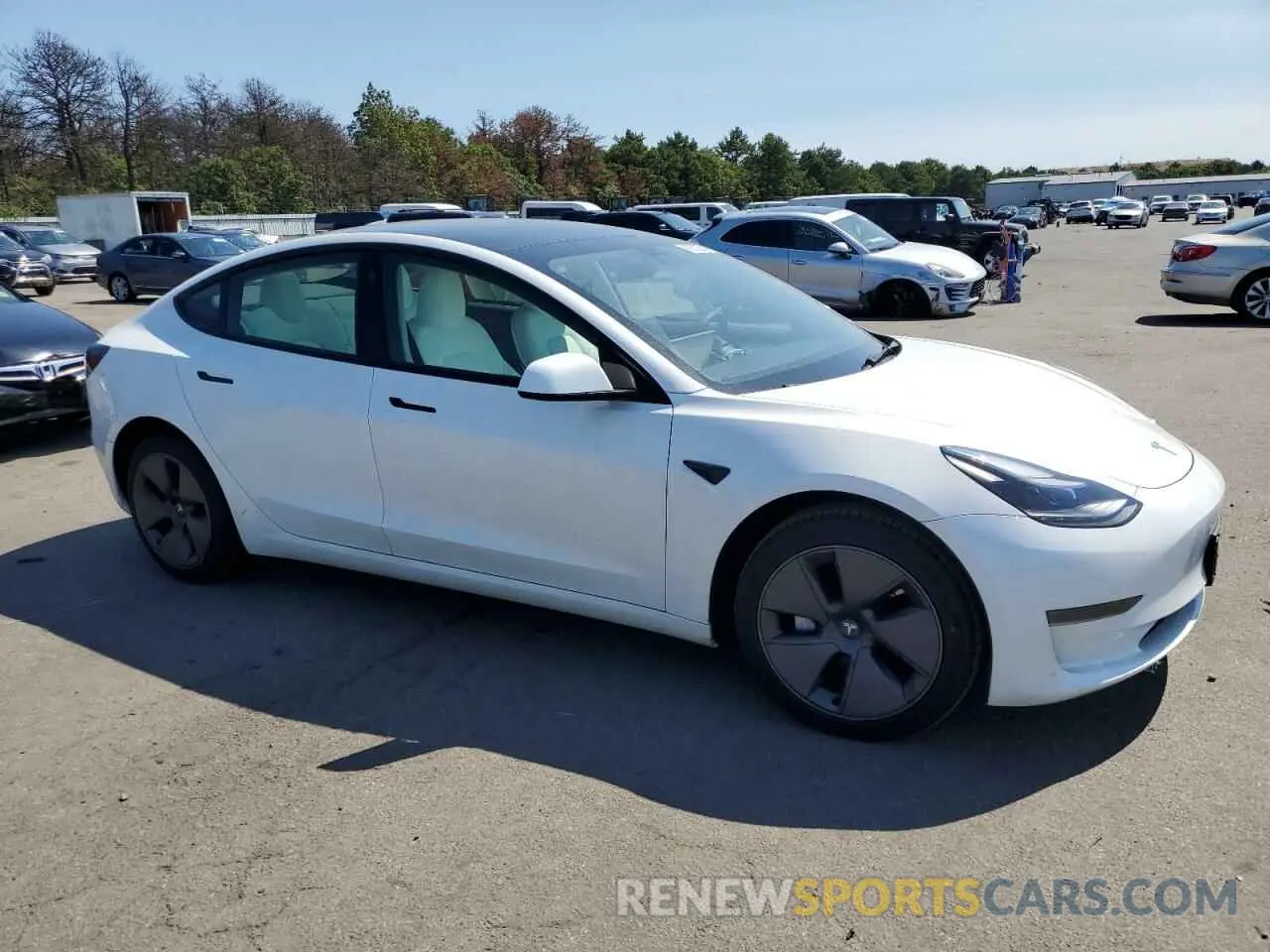 4 Photograph of a damaged car 5YJ3E1EA6PF540857 TESLA MODEL 3 2023