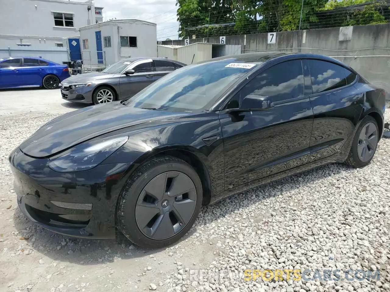 1 Photograph of a damaged car 5YJ3E1EA6PF546772 TESLA MODEL 3 2023