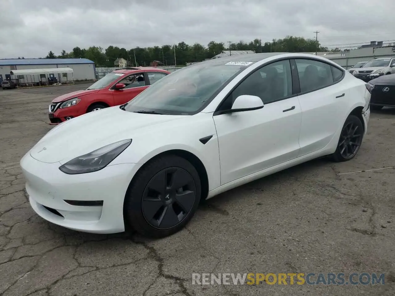 1 Photograph of a damaged car 5YJ3E1EA6PF549820 TESLA MODEL 3 2023