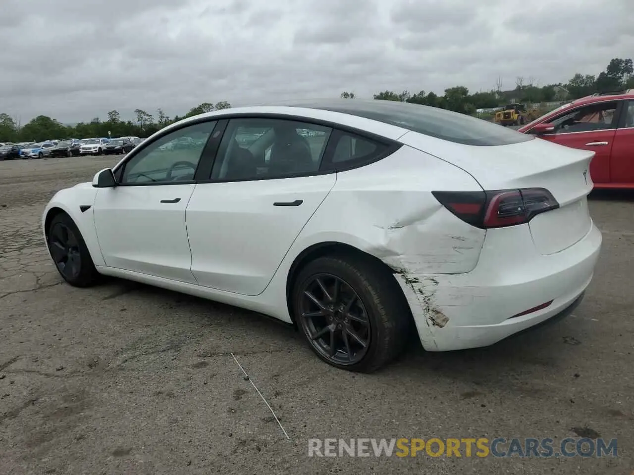 2 Photograph of a damaged car 5YJ3E1EA6PF549820 TESLA MODEL 3 2023
