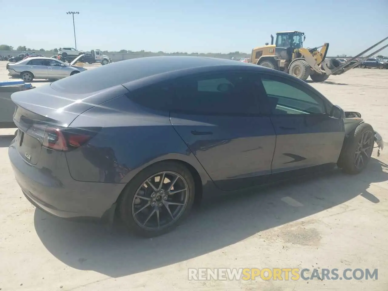 3 Photograph of a damaged car 5YJ3E1EA6PF550062 TESLA MODEL 3 2023