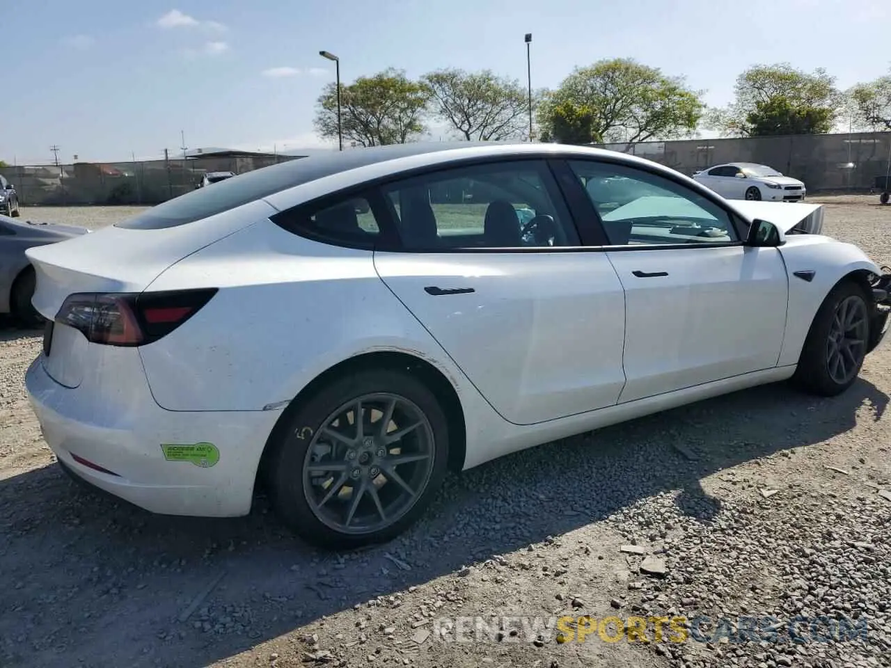 3 Photograph of a damaged car 5YJ3E1EA6PF555116 TESLA MODEL 3 2023