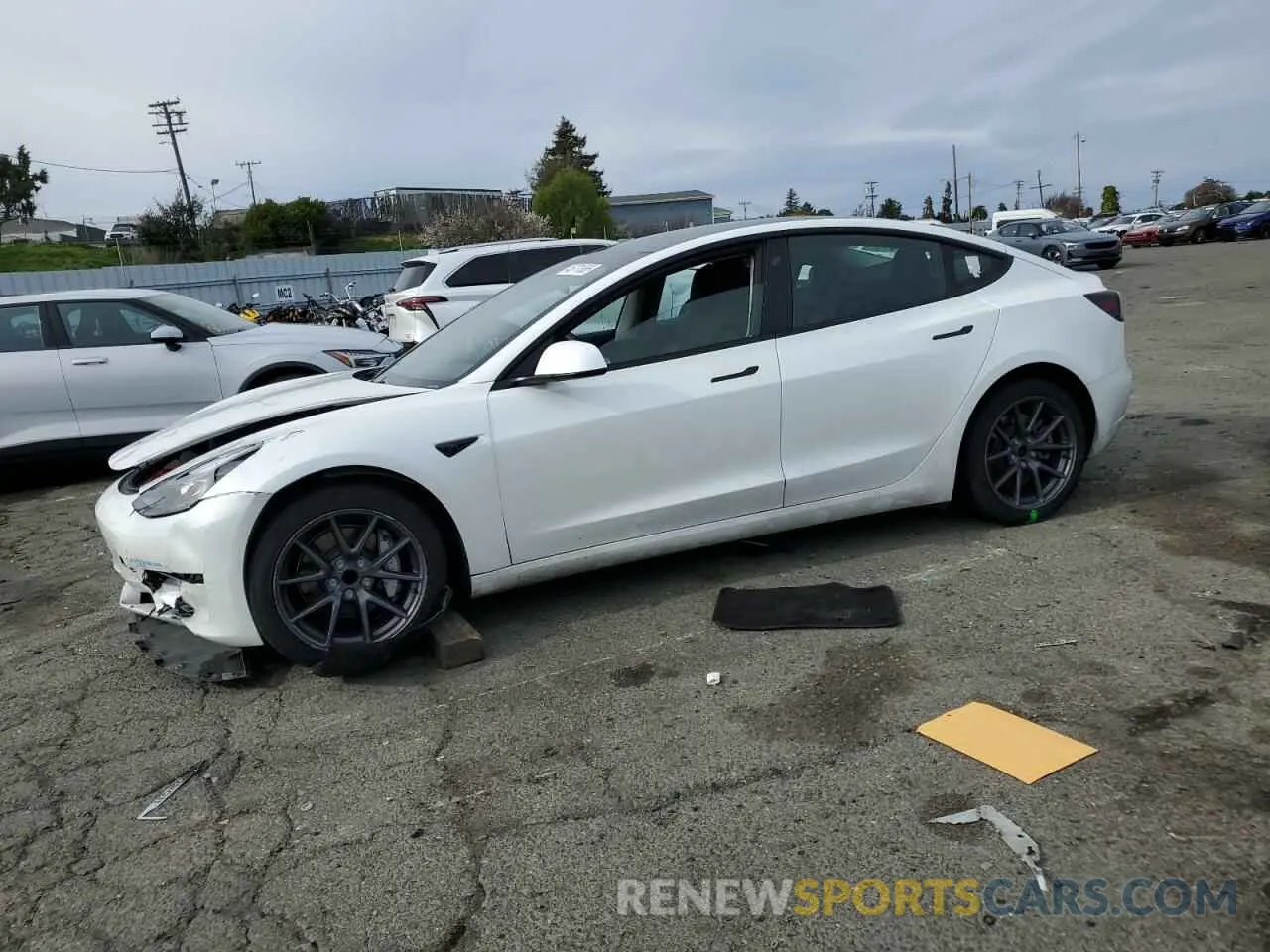 1 Photograph of a damaged car 5YJ3E1EA6PF563278 TESLA MODEL 3 2023