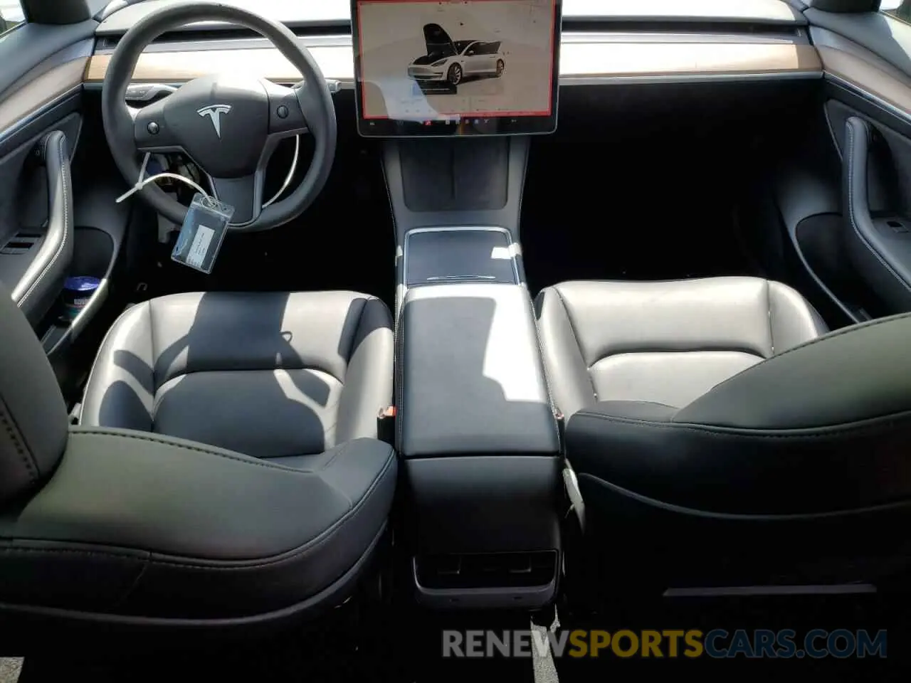 8 Photograph of a damaged car 5YJ3E1EA6PF566696 TESLA MODEL 3 2023
