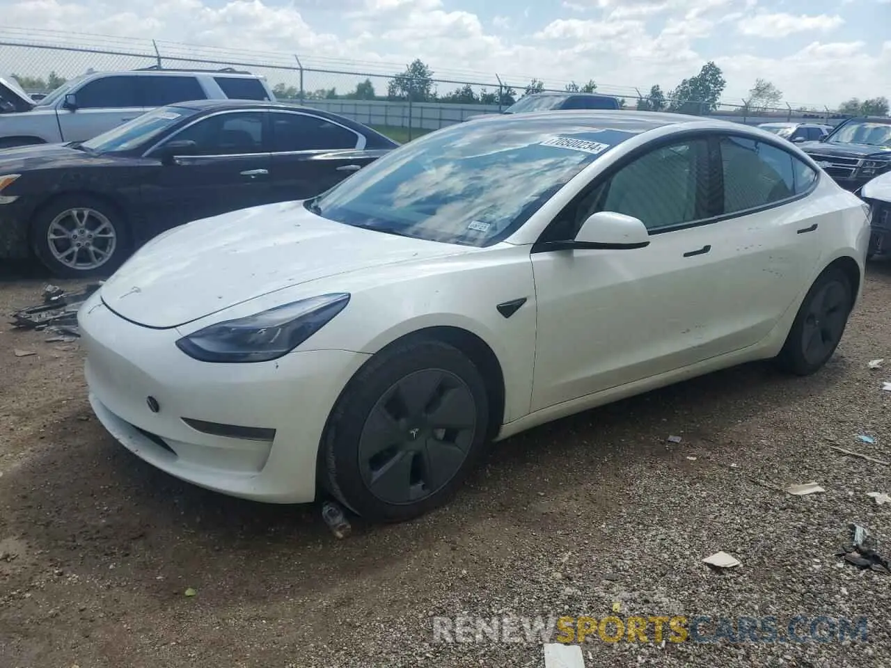 1 Photograph of a damaged car 5YJ3E1EA6PF567069 TESLA MODEL 3 2023