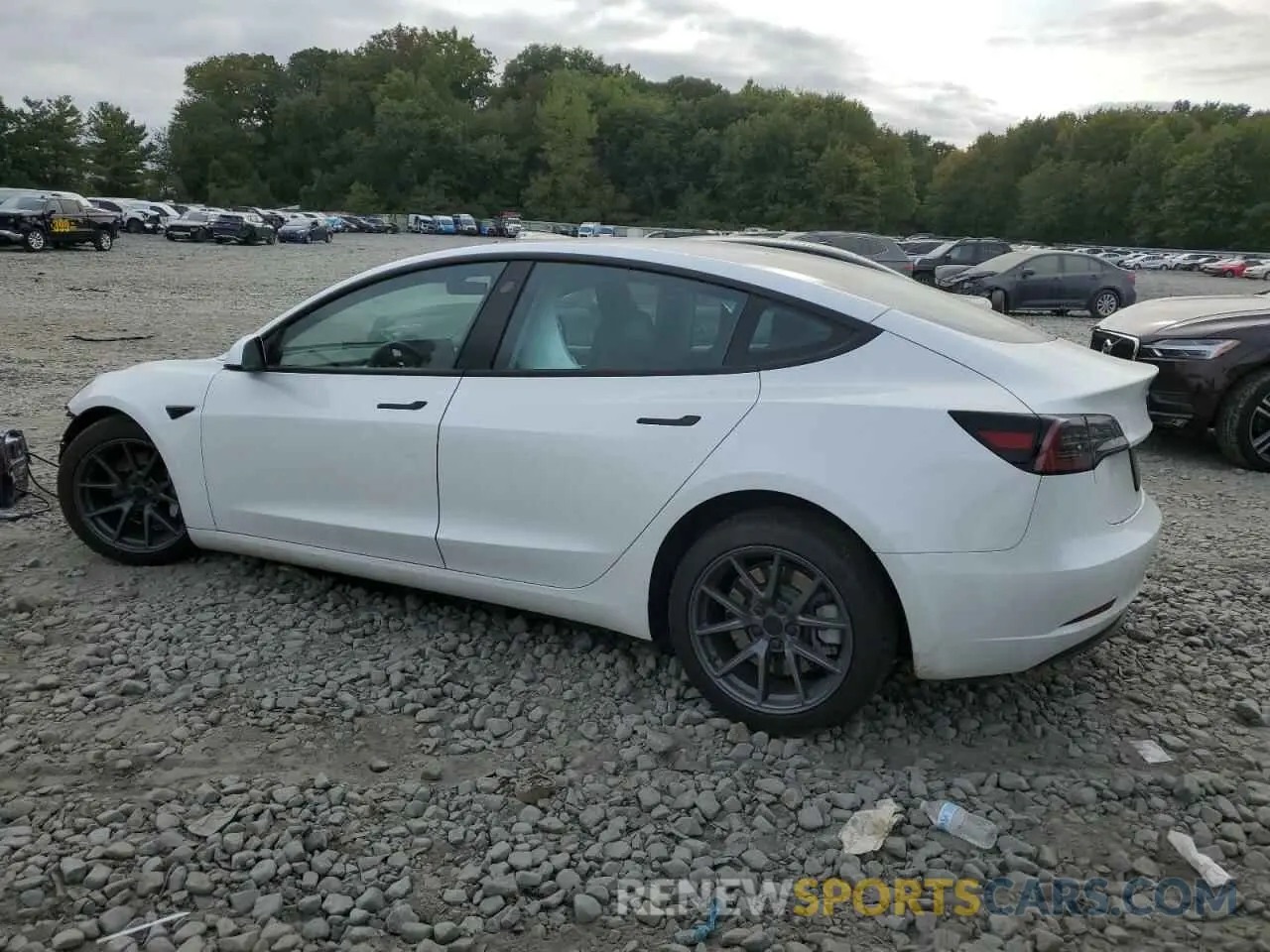 2 Photograph of a damaged car 5YJ3E1EA6PF571283 TESLA MODEL 3 2023