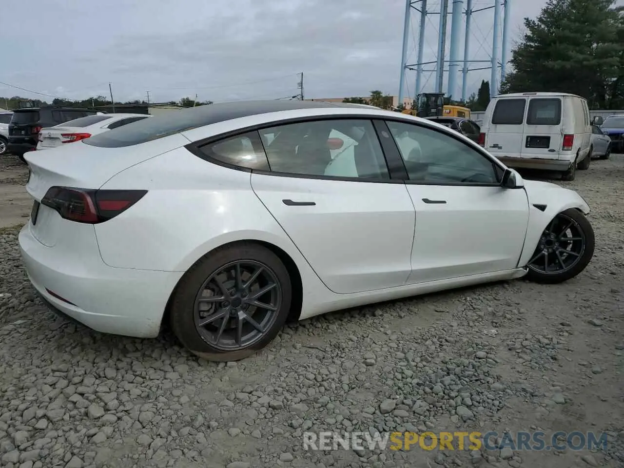 3 Photograph of a damaged car 5YJ3E1EA6PF571283 TESLA MODEL 3 2023