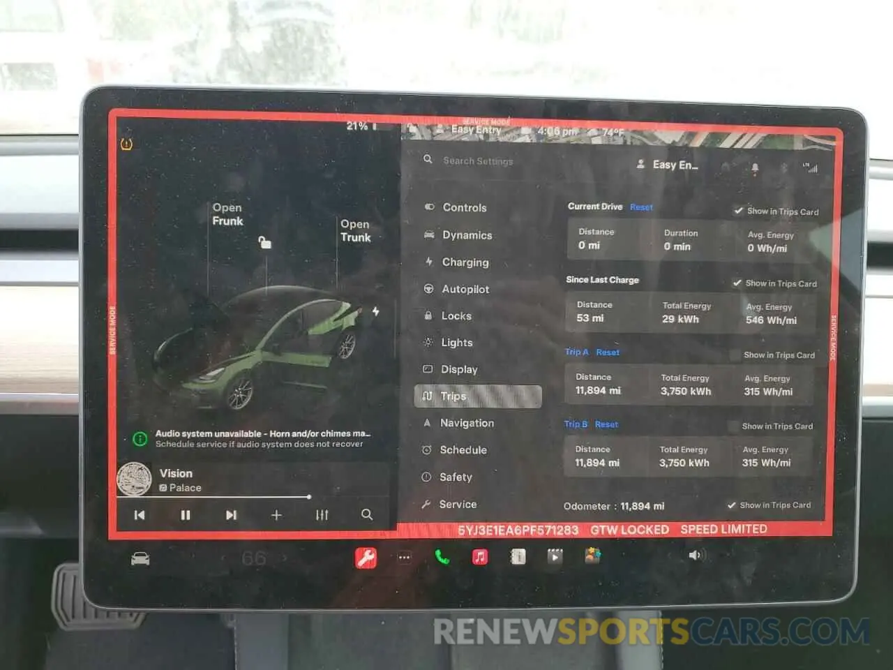 9 Photograph of a damaged car 5YJ3E1EA6PF571283 TESLA MODEL 3 2023