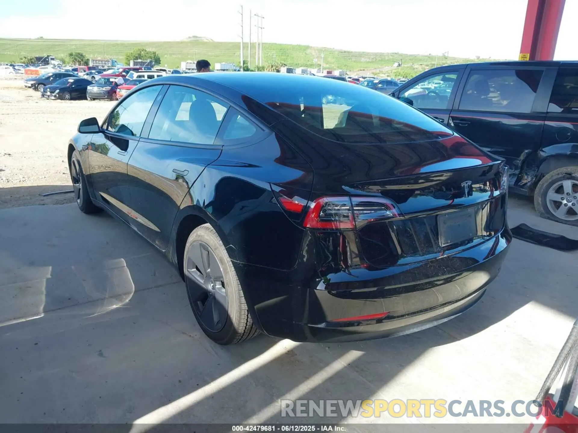 3 Photograph of a damaged car 5YJ3E1EA6PF574362 TESLA MODEL 3 2023