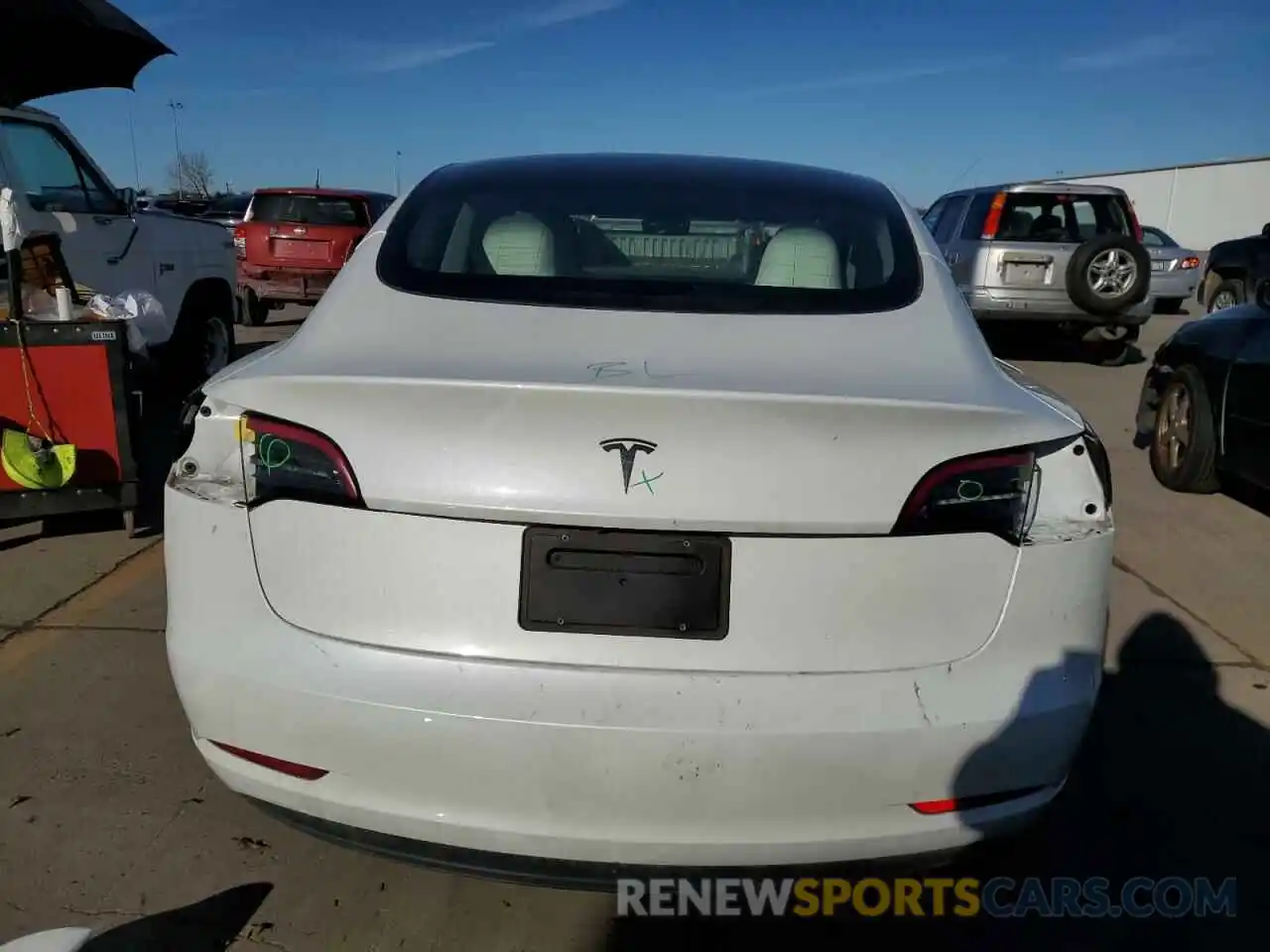 6 Photograph of a damaged car 5YJ3E1EA6PF588195 TESLA MODEL 3 2023