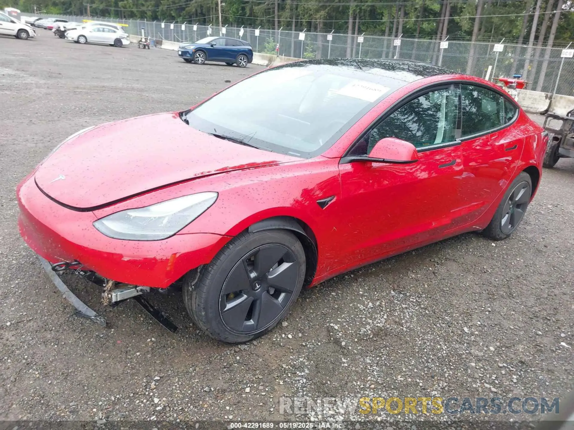 2 Photograph of a damaged car 5YJ3E1EA6PF601480 TESLA MODEL 3 2023