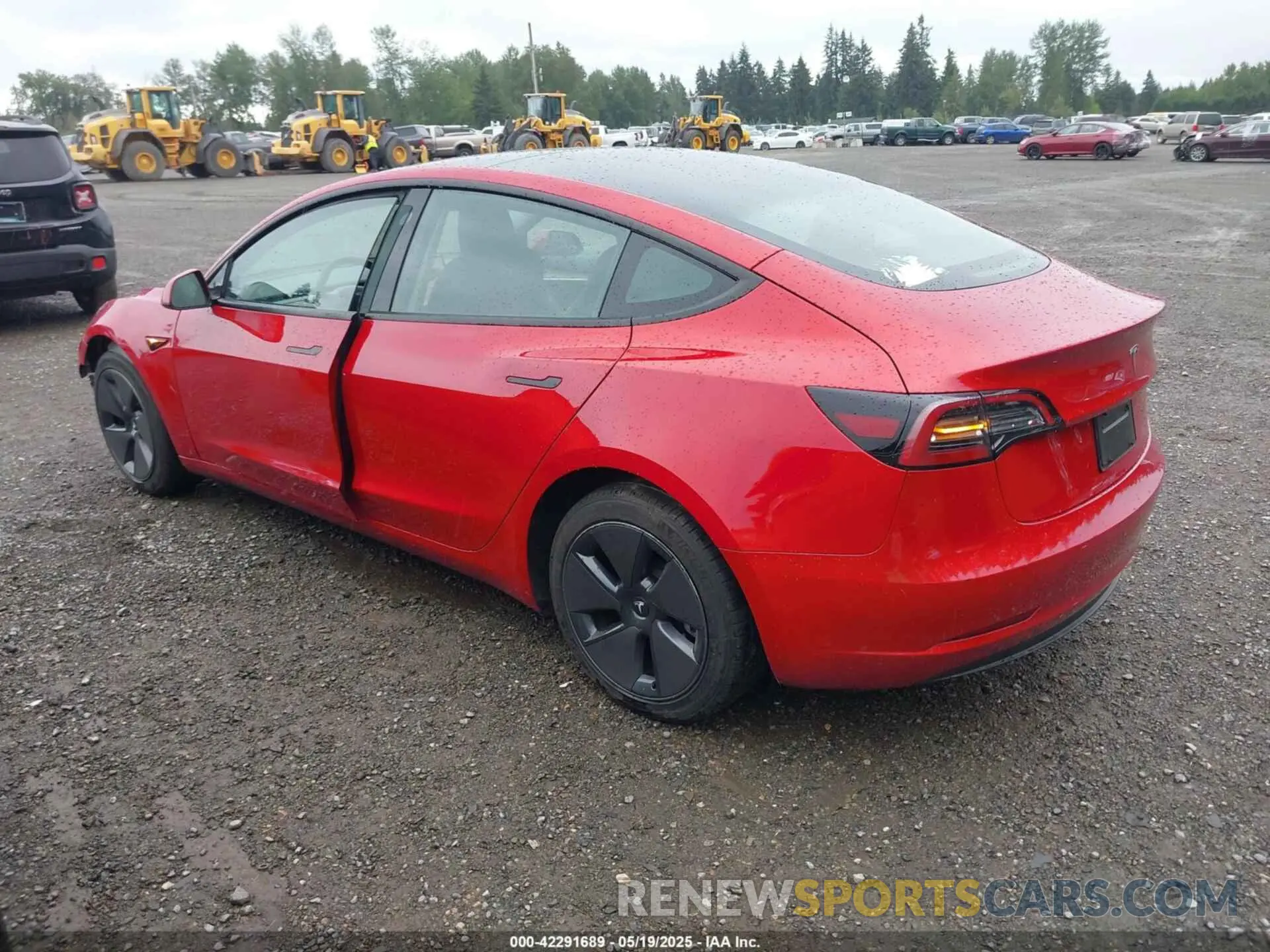 3 Photograph of a damaged car 5YJ3E1EA6PF601480 TESLA MODEL 3 2023