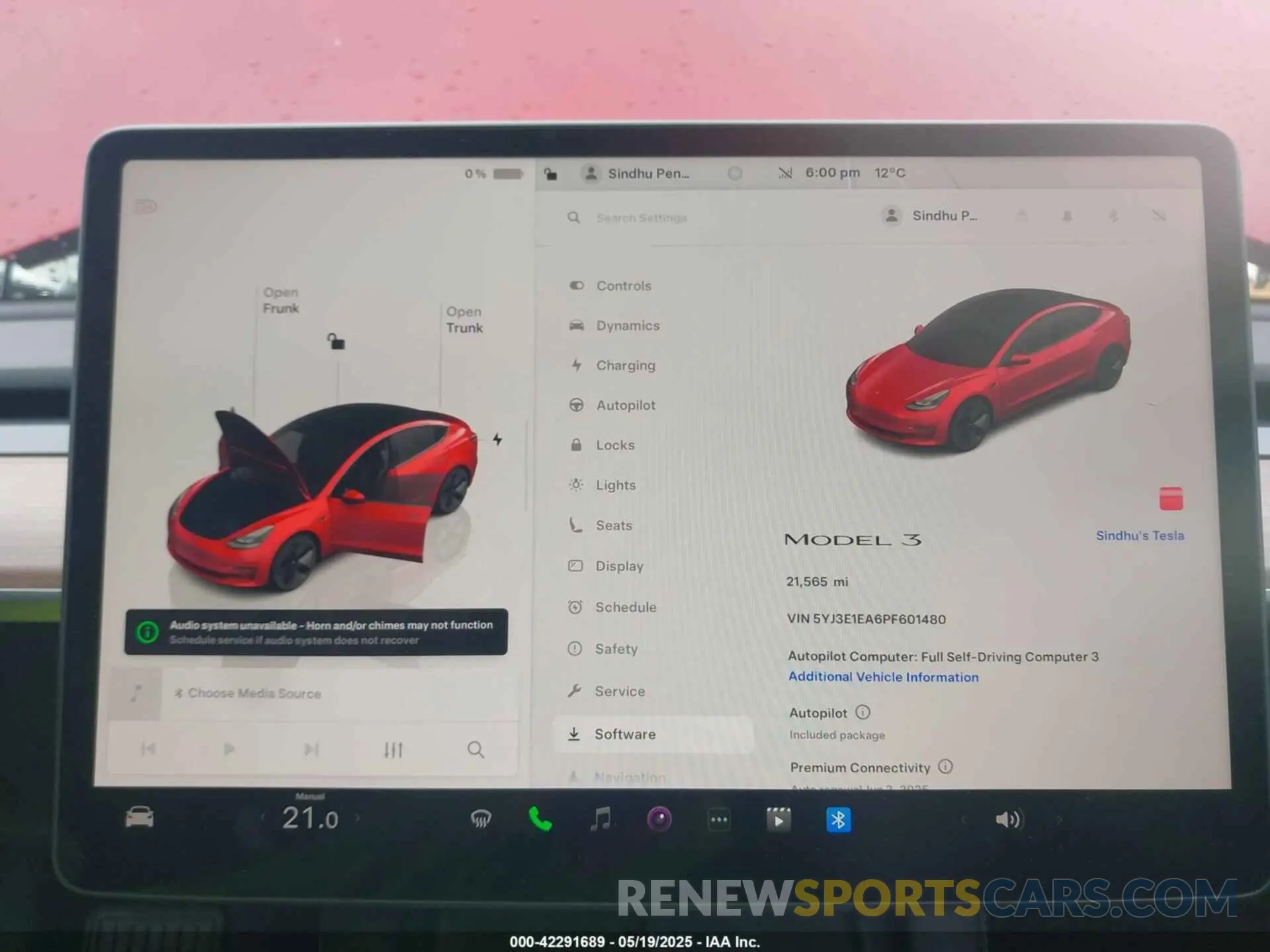 7 Photograph of a damaged car 5YJ3E1EA6PF601480 TESLA MODEL 3 2023