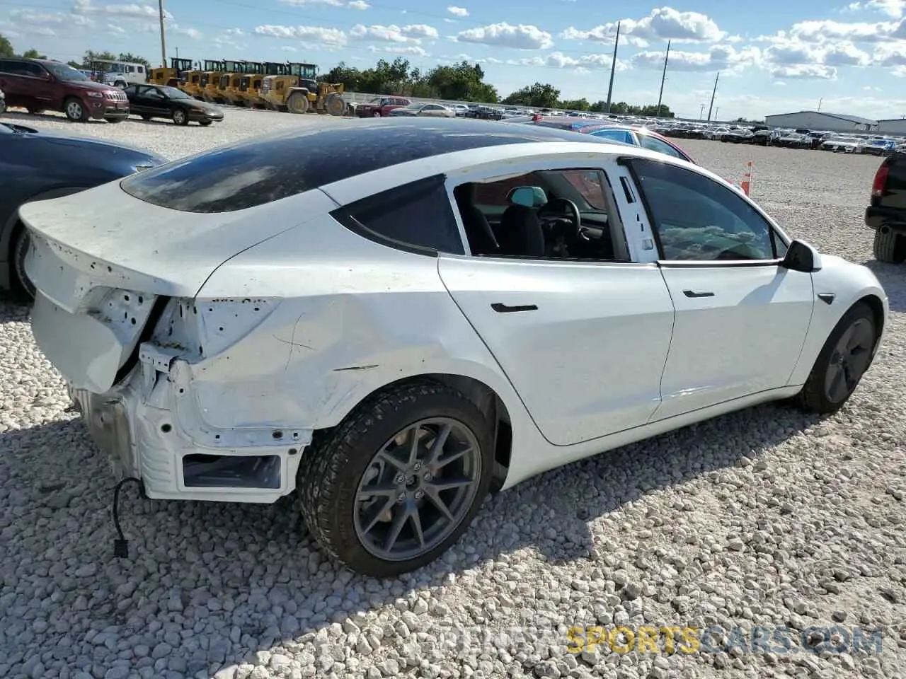 3 Photograph of a damaged car 5YJ3E1EA6PF601947 TESLA MODEL 3 2023