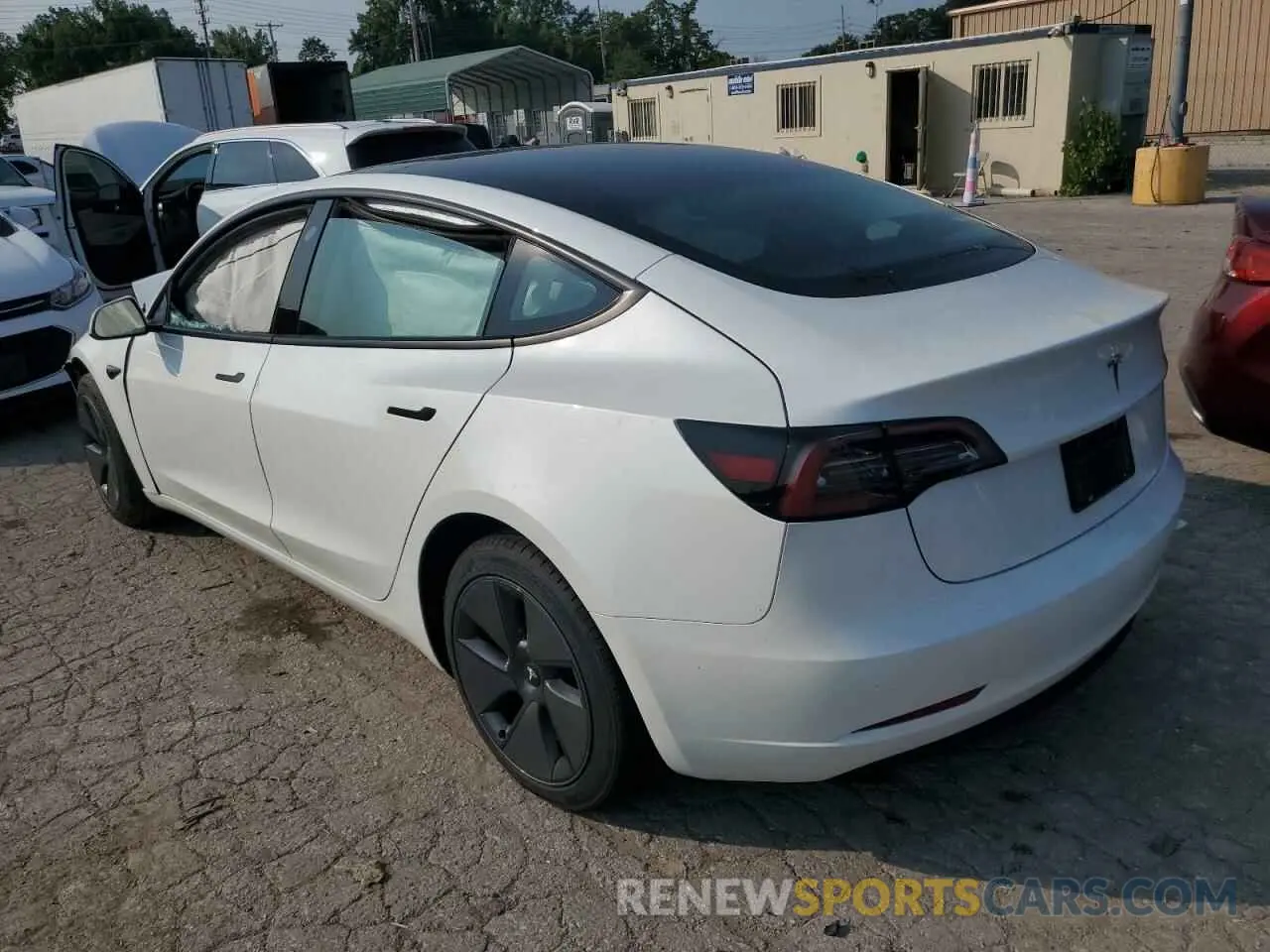2 Photograph of a damaged car 5YJ3E1EA6PF602712 TESLA MODEL 3 2023