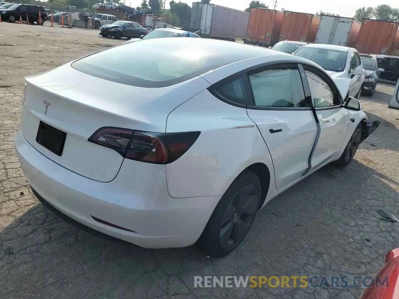 3 Photograph of a damaged car 5YJ3E1EA6PF602712 TESLA MODEL 3 2023