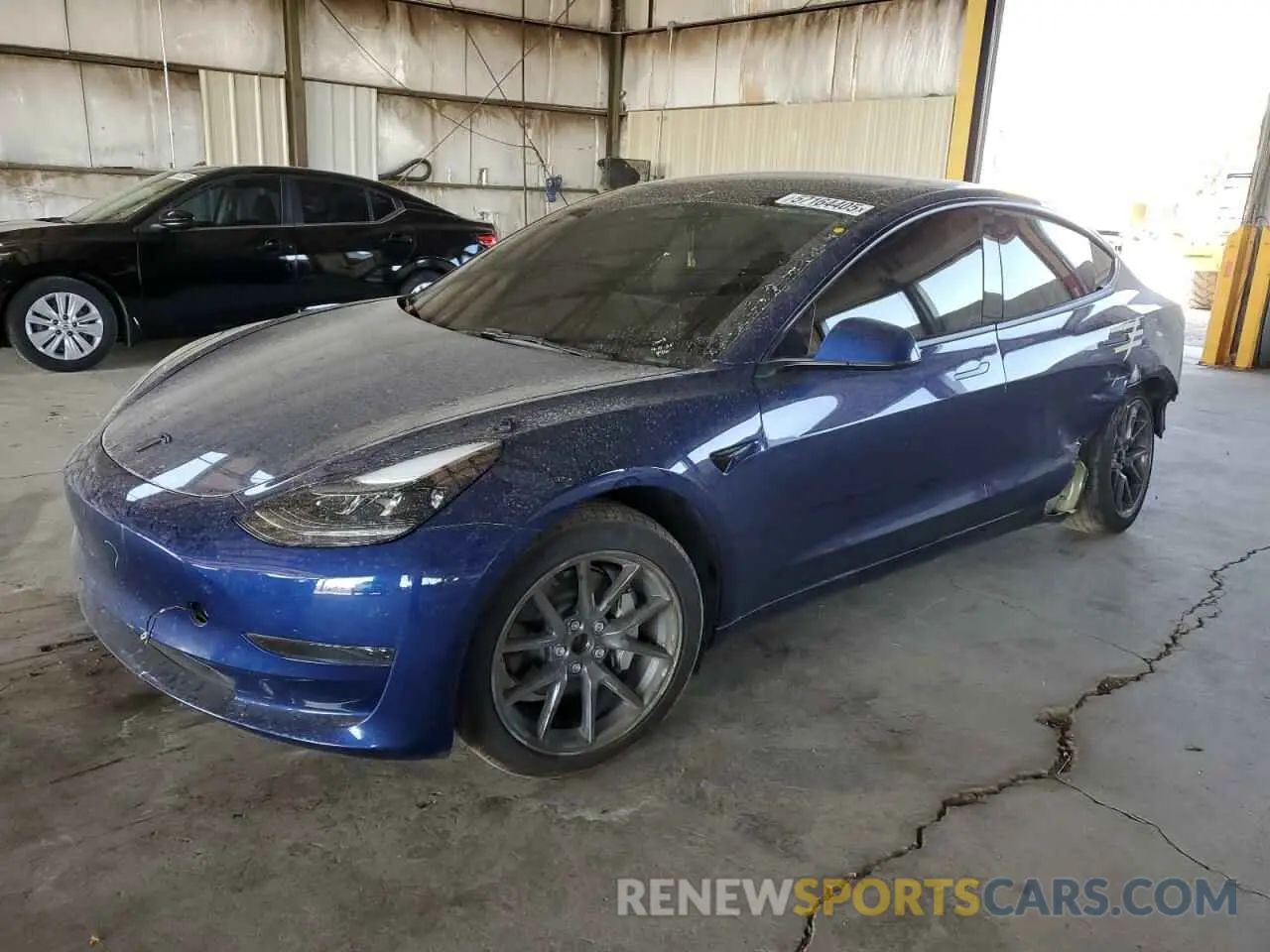1 Photograph of a damaged car 5YJ3E1EA6PF615704 TESLA MODEL 3 2023