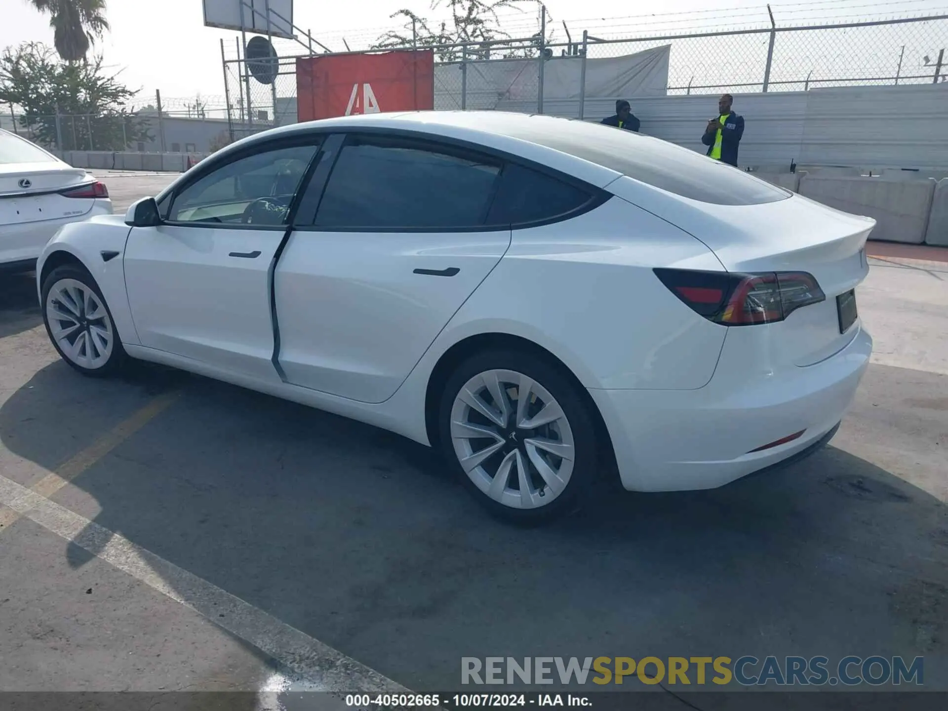 3 Photograph of a damaged car 5YJ3E1EA6PF616299 TESLA MODEL 3 2023