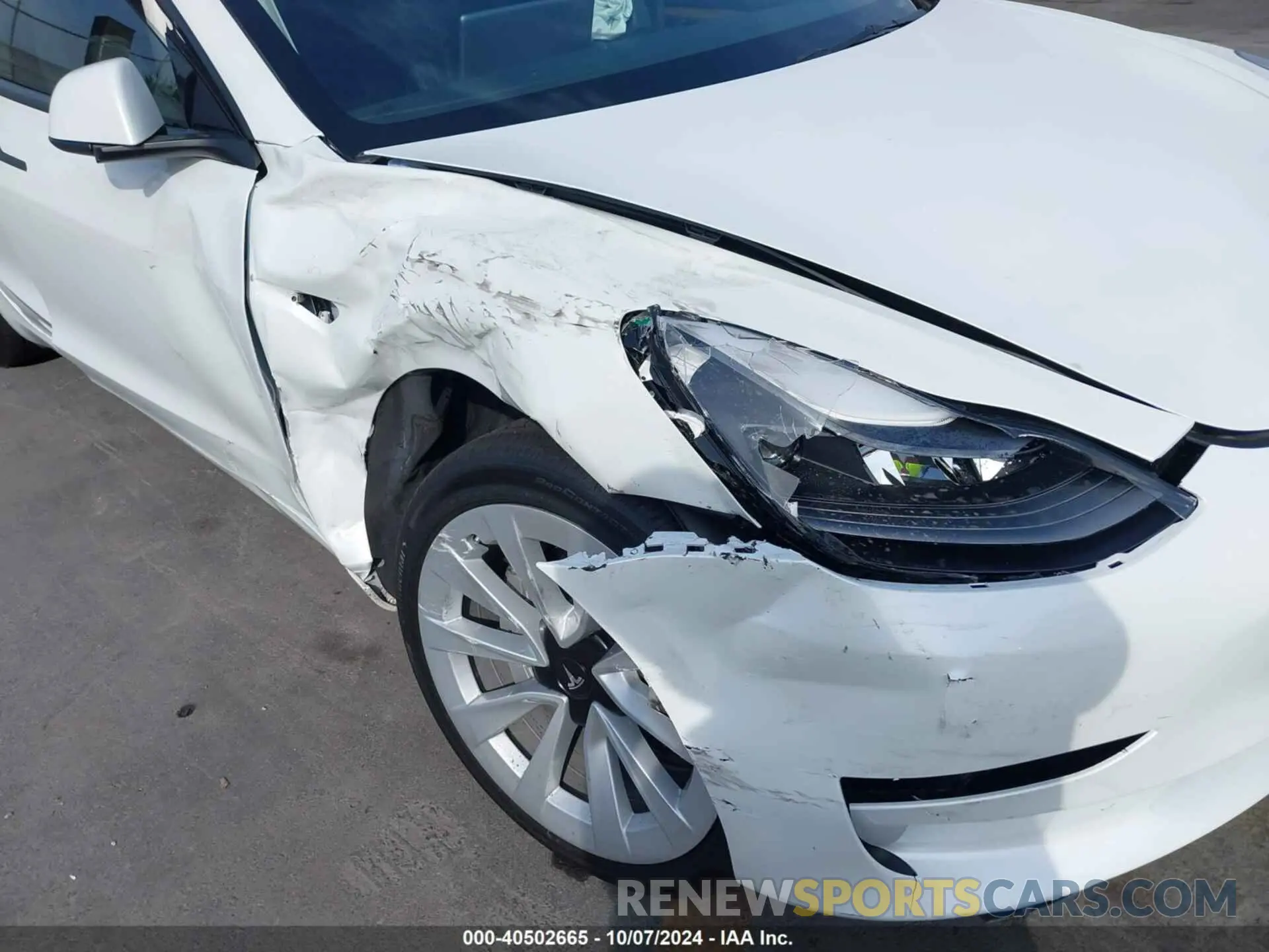 6 Photograph of a damaged car 5YJ3E1EA6PF616299 TESLA MODEL 3 2023