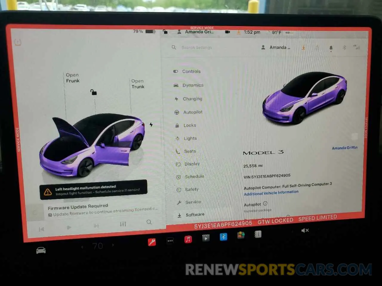 9 Photograph of a damaged car 5YJ3E1EA6PF624905 TESLA MODEL 3 2023