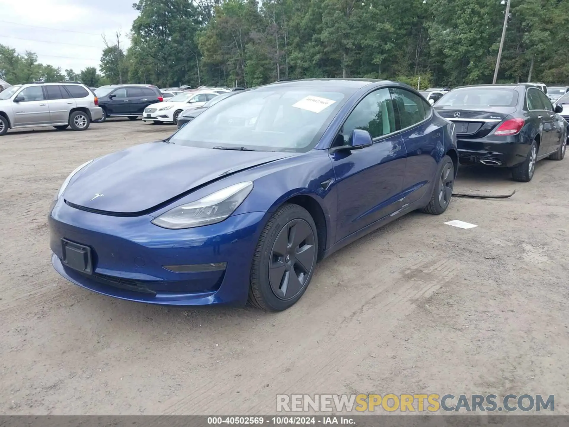 2 Photograph of a damaged car 5YJ3E1EA6PF639226 TESLA MODEL 3 2023