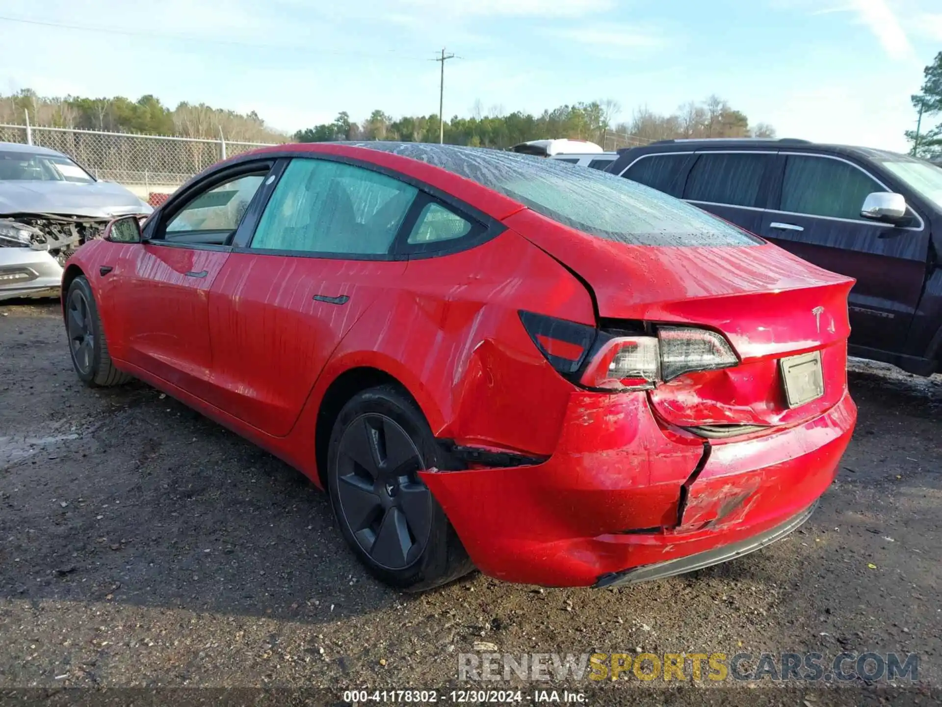 3 Photograph of a damaged car 5YJ3E1EA6PF644121 TESLA MODEL 3 2023