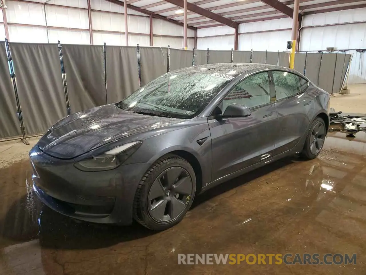 1 Photograph of a damaged car 5YJ3E1EA6PF651117 TESLA MODEL 3 2023