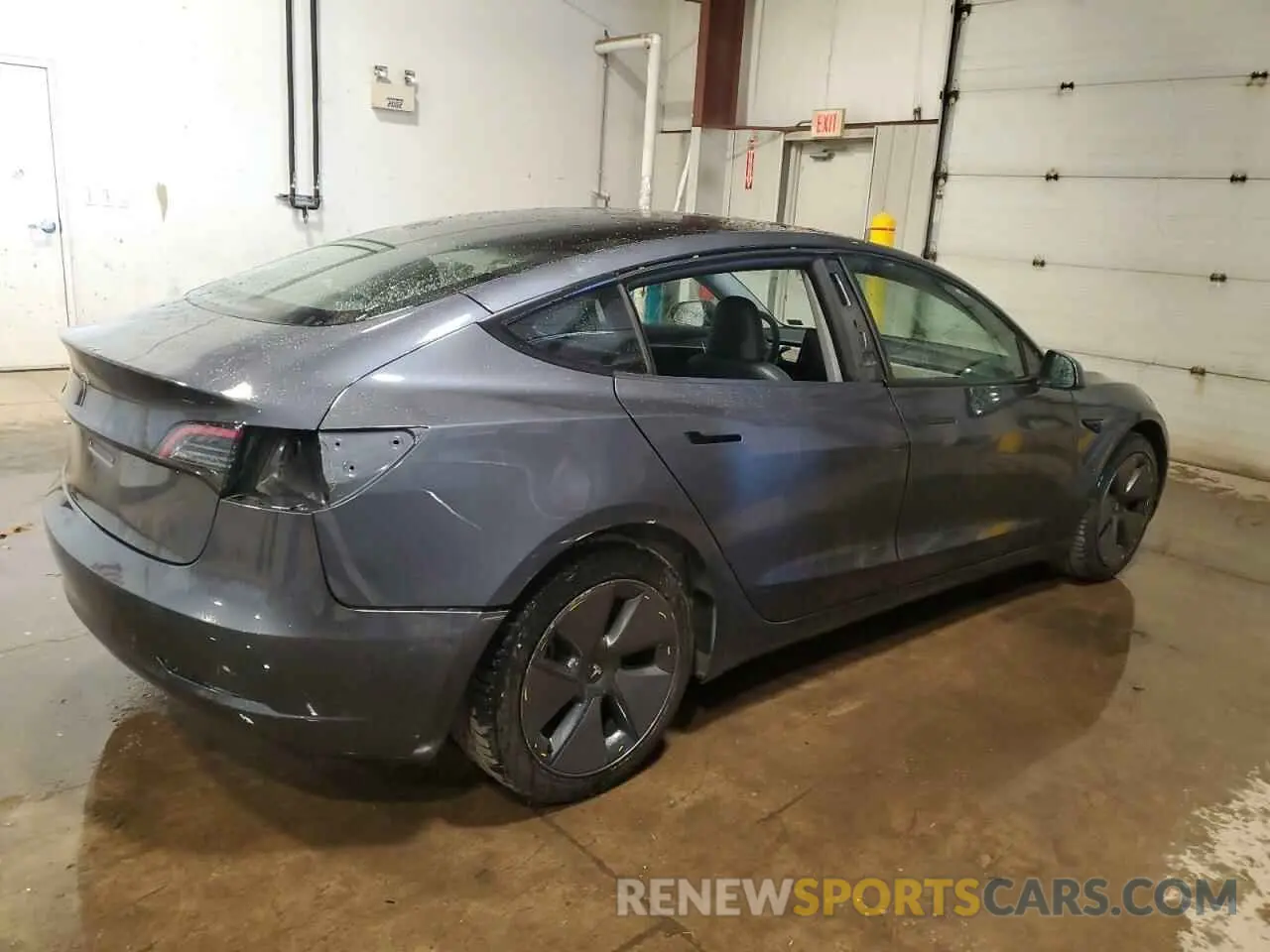 3 Photograph of a damaged car 5YJ3E1EA6PF651117 TESLA MODEL 3 2023