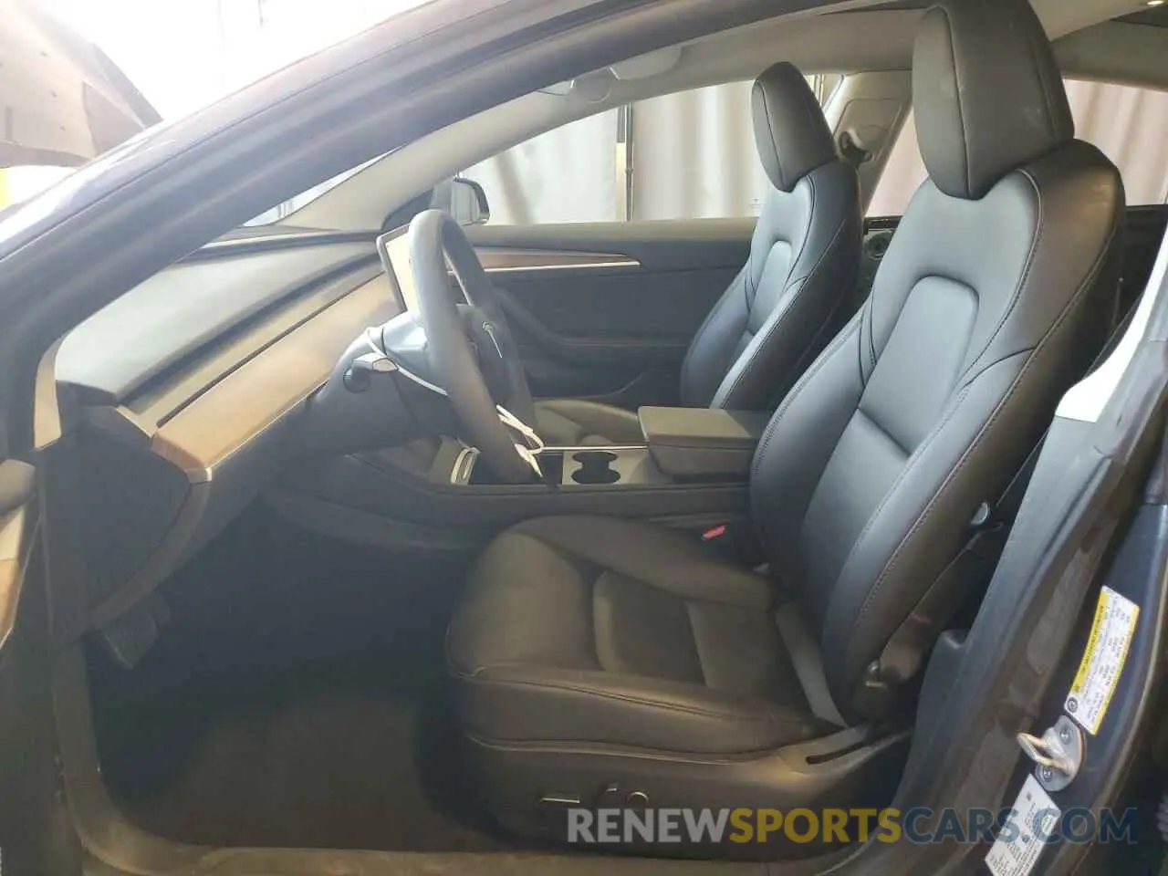 7 Photograph of a damaged car 5YJ3E1EA6PF651117 TESLA MODEL 3 2023