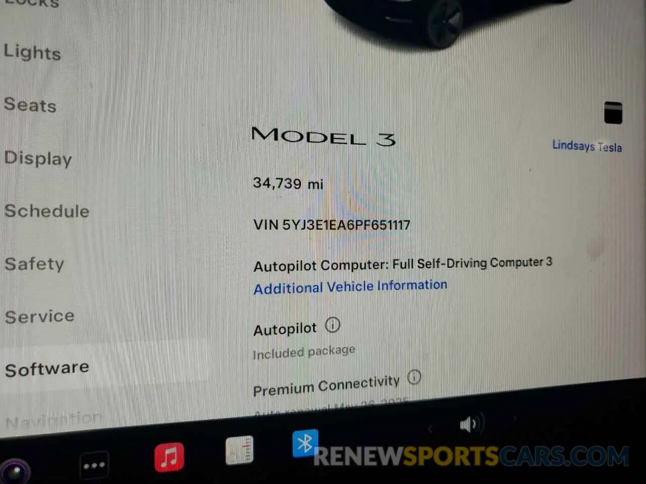 9 Photograph of a damaged car 5YJ3E1EA6PF651117 TESLA MODEL 3 2023