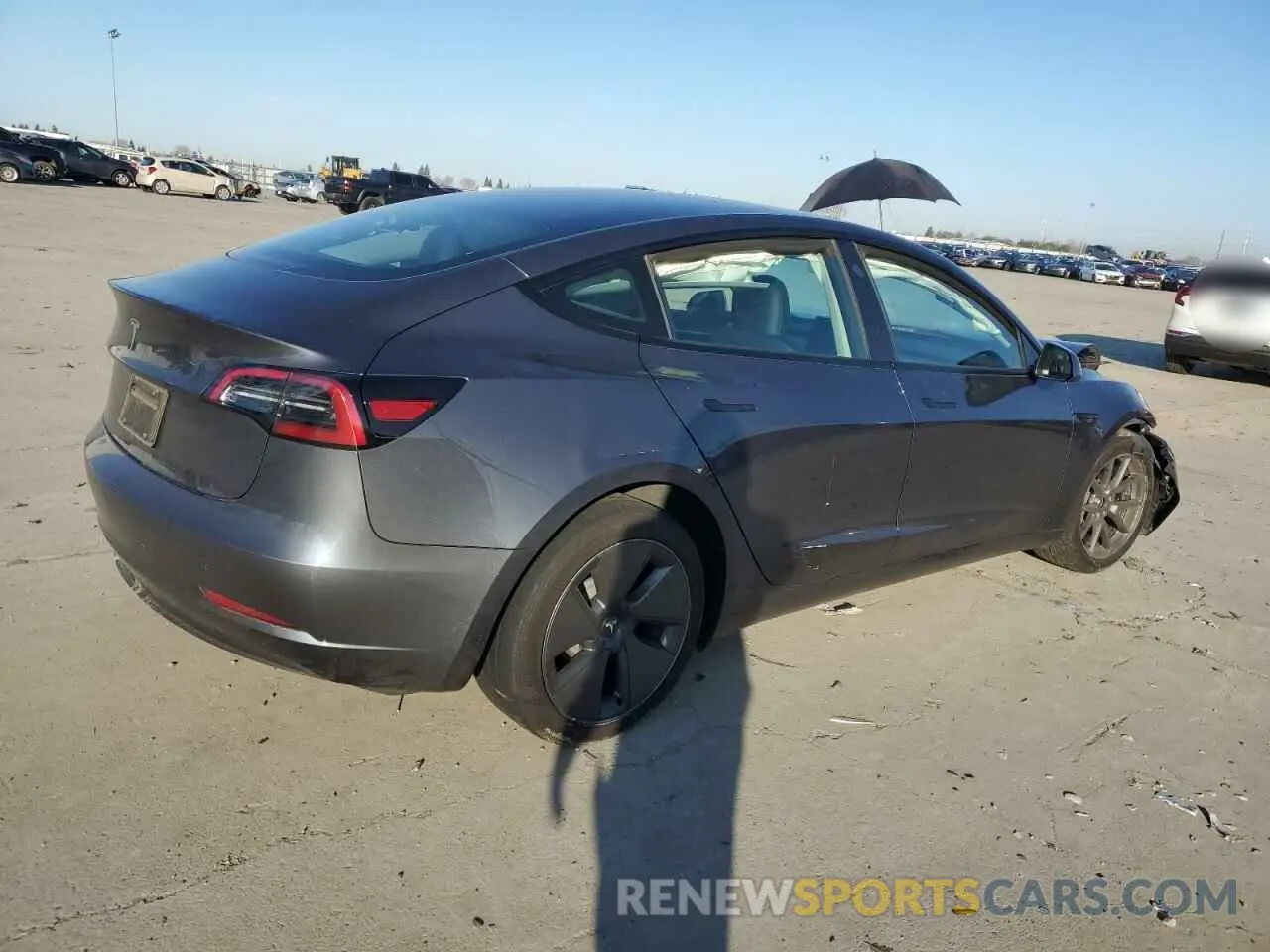 3 Photograph of a damaged car 5YJ3E1EA6PF658634 TESLA MODEL 3 2023