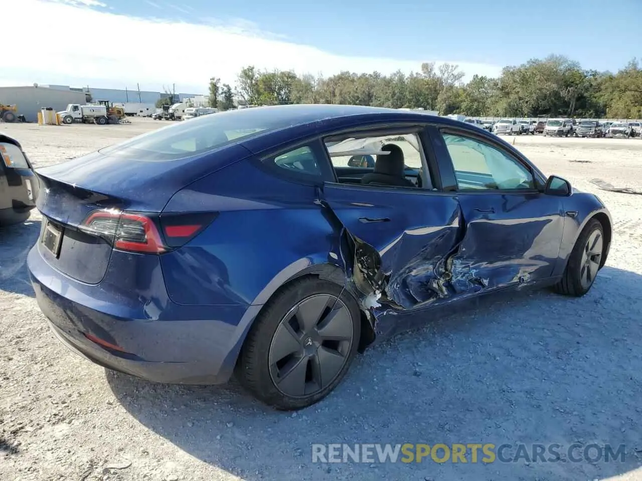3 Photograph of a damaged car 5YJ3E1EA6PF674994 TESLA MODEL 3 2023