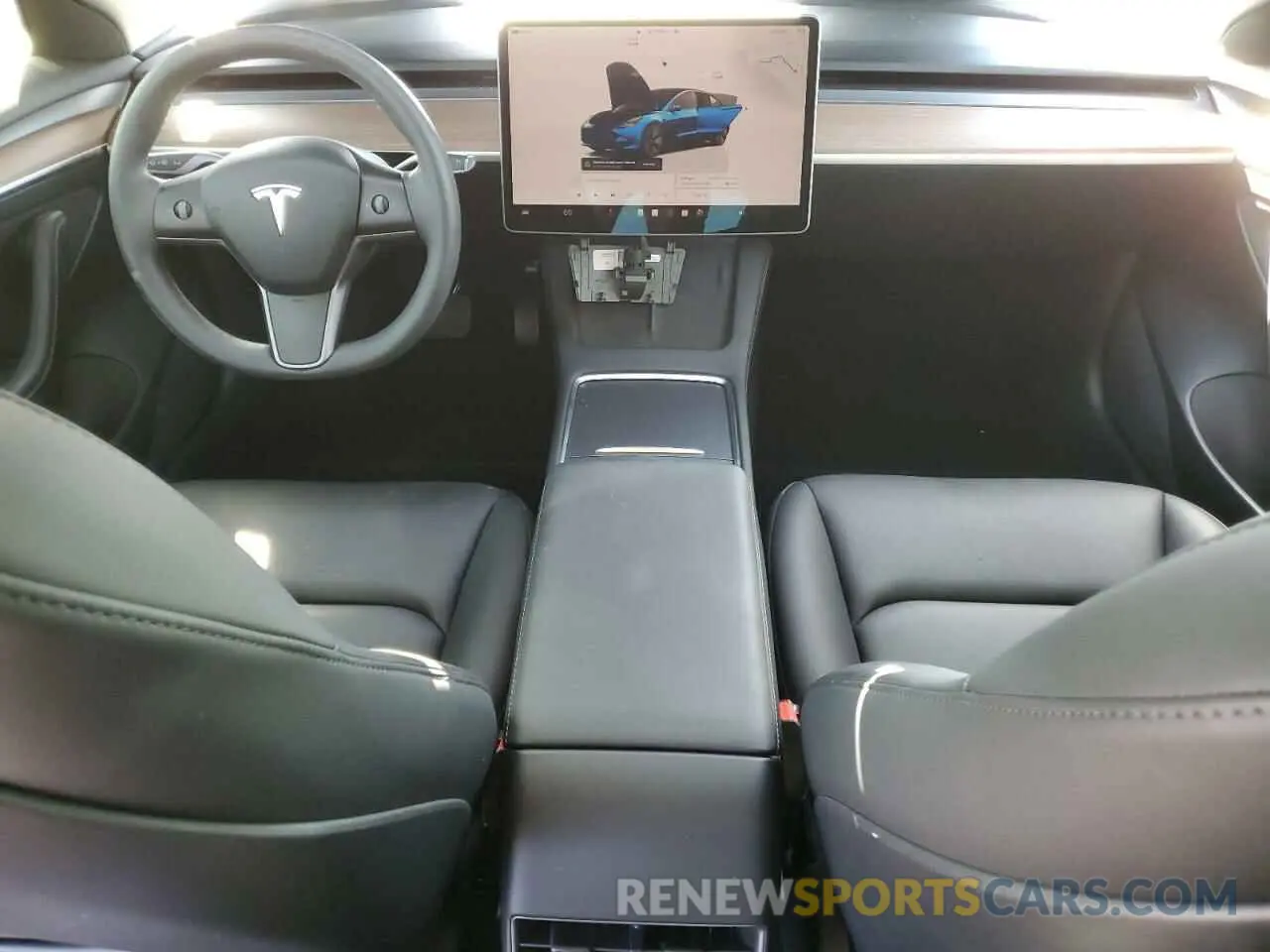 8 Photograph of a damaged car 5YJ3E1EA6PF675675 TESLA MODEL 3 2023