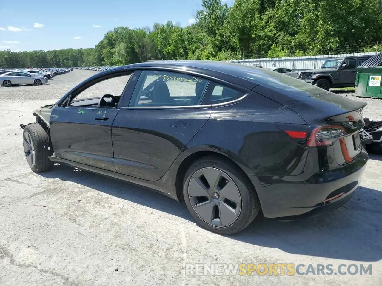 2 Photograph of a damaged car 5YJ3E1EA6PF678415 TESLA MODEL 3 2023