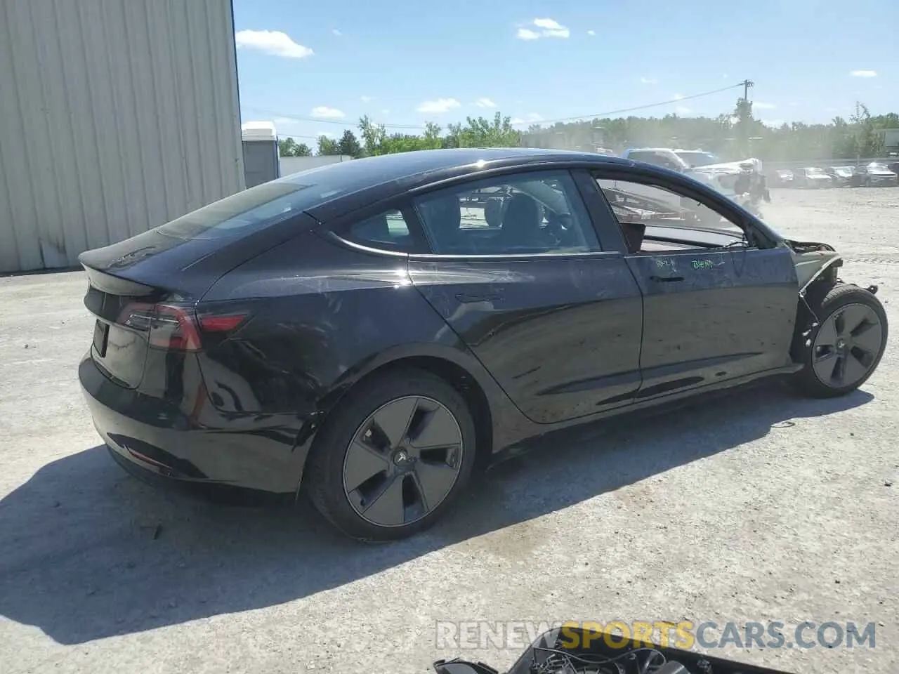 3 Photograph of a damaged car 5YJ3E1EA6PF678415 TESLA MODEL 3 2023