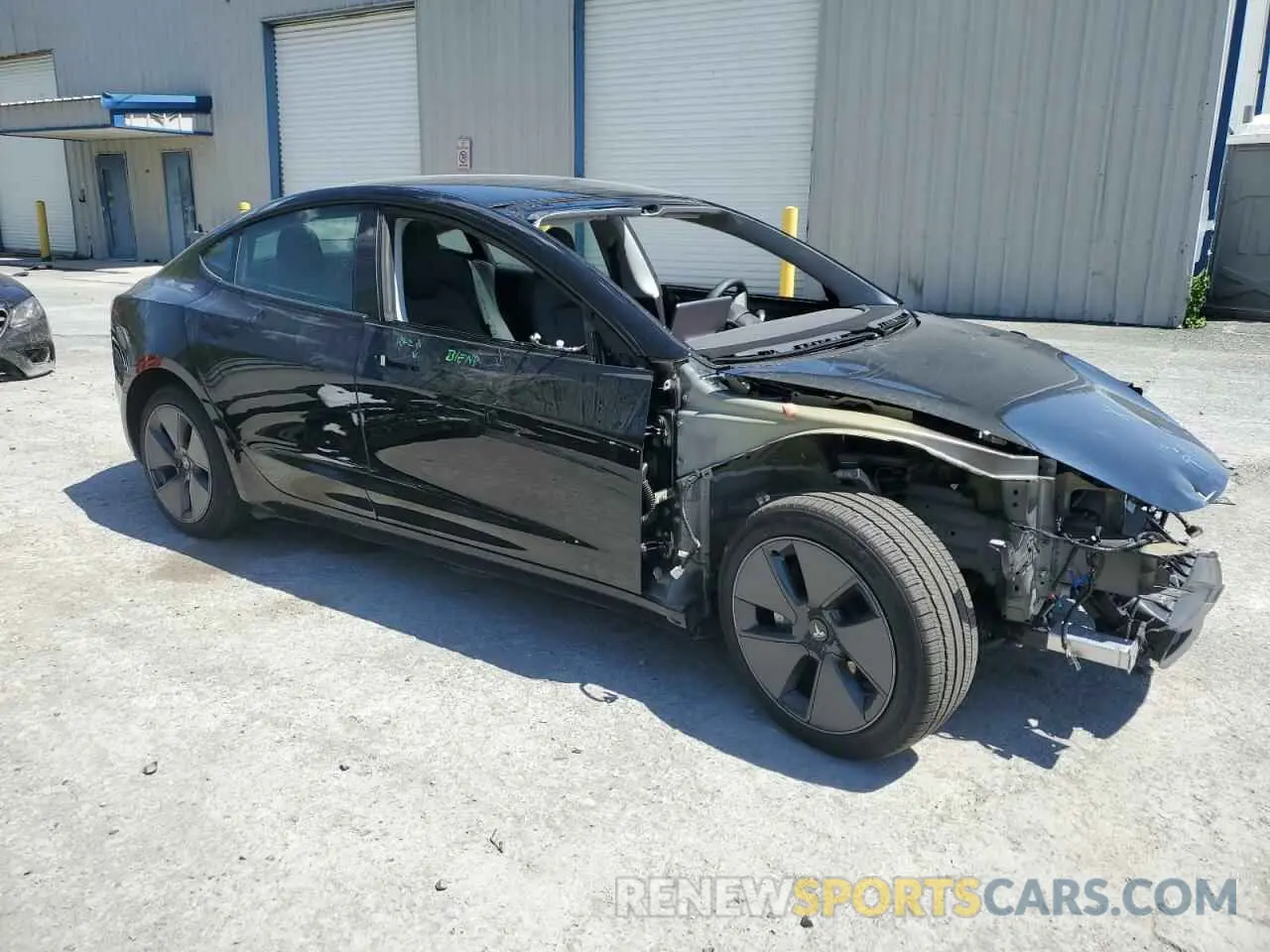 4 Photograph of a damaged car 5YJ3E1EA6PF678415 TESLA MODEL 3 2023