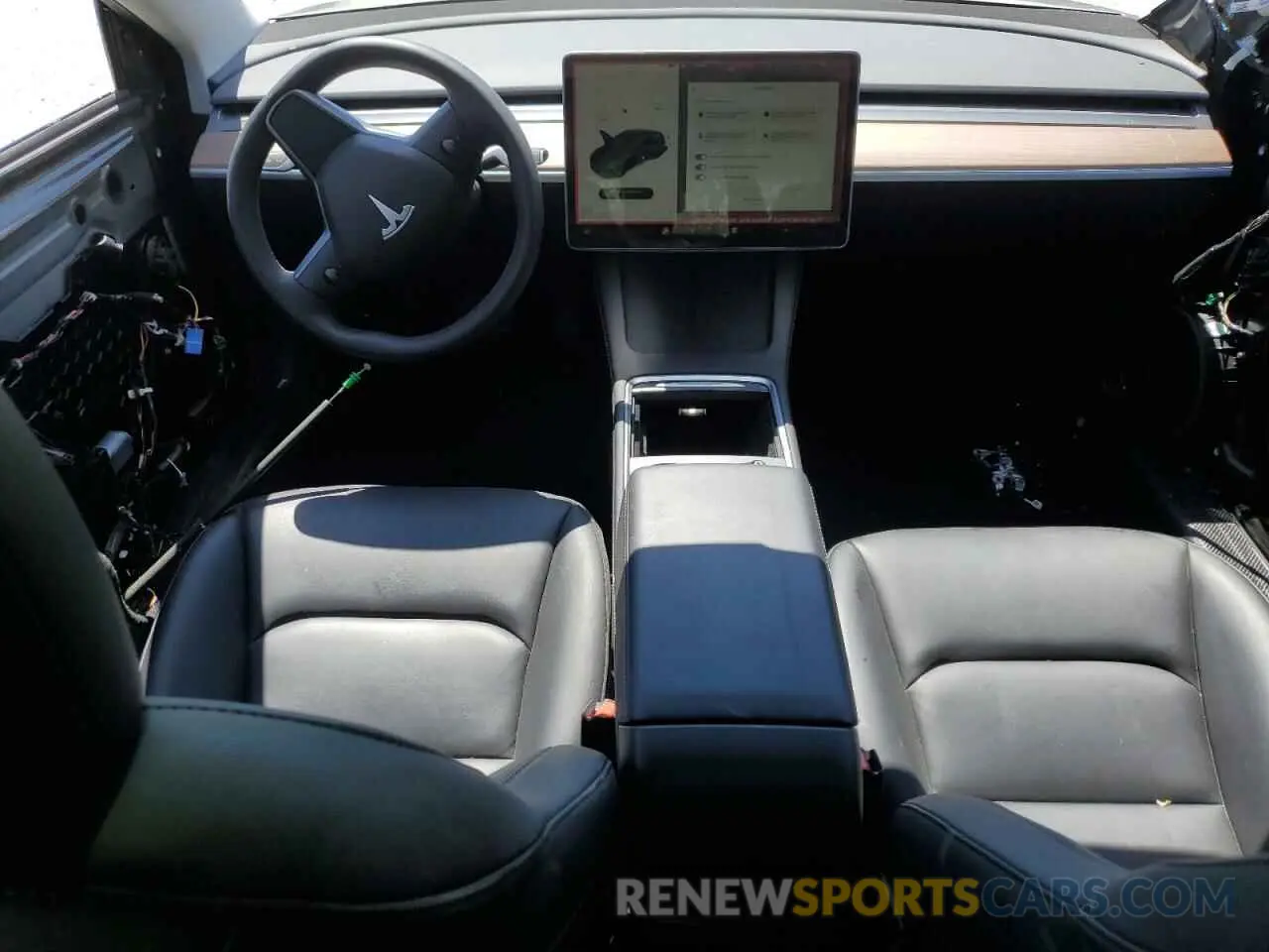 8 Photograph of a damaged car 5YJ3E1EA6PF678415 TESLA MODEL 3 2023