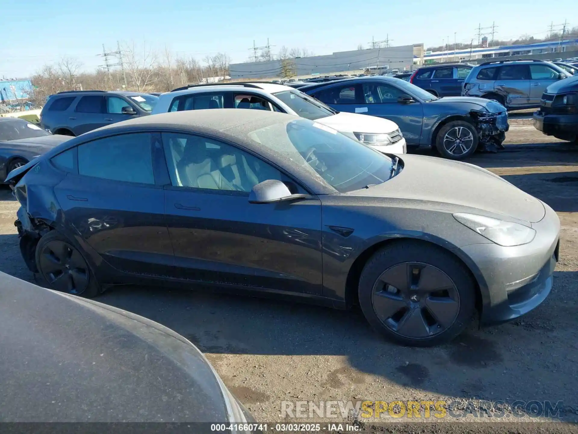 13 Photograph of a damaged car 5YJ3E1EA6PF682173 TESLA MODEL 3 2023