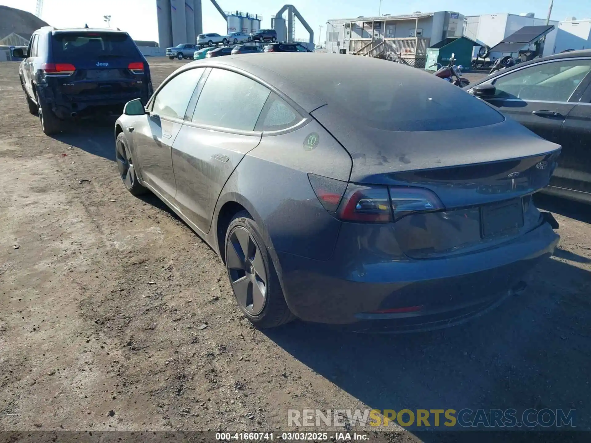 3 Photograph of a damaged car 5YJ3E1EA6PF682173 TESLA MODEL 3 2023