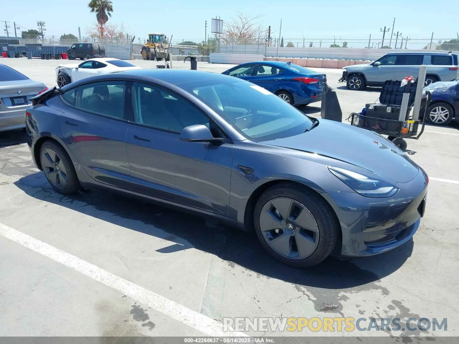 1 Photograph of a damaged car 5YJ3E1EA6PF694419 TESLA MODEL 3 2023